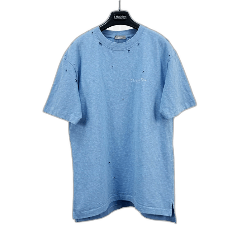 Dior Dior New Broken Hole Short Sleeve Size US XS / EU 42 / 0 - 1 Thumbnail