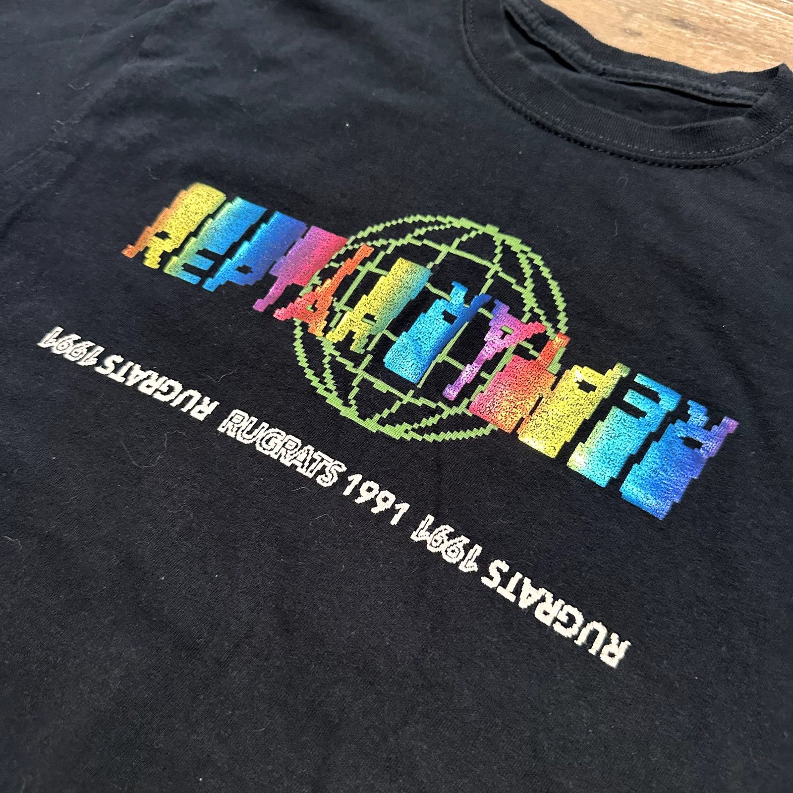 Nickelodeon 2020 Nickelodeon Reptar Foil Color Black T Shirt Size Medium Size US M / EU 48-50 / 2 - 4 Thumbnail