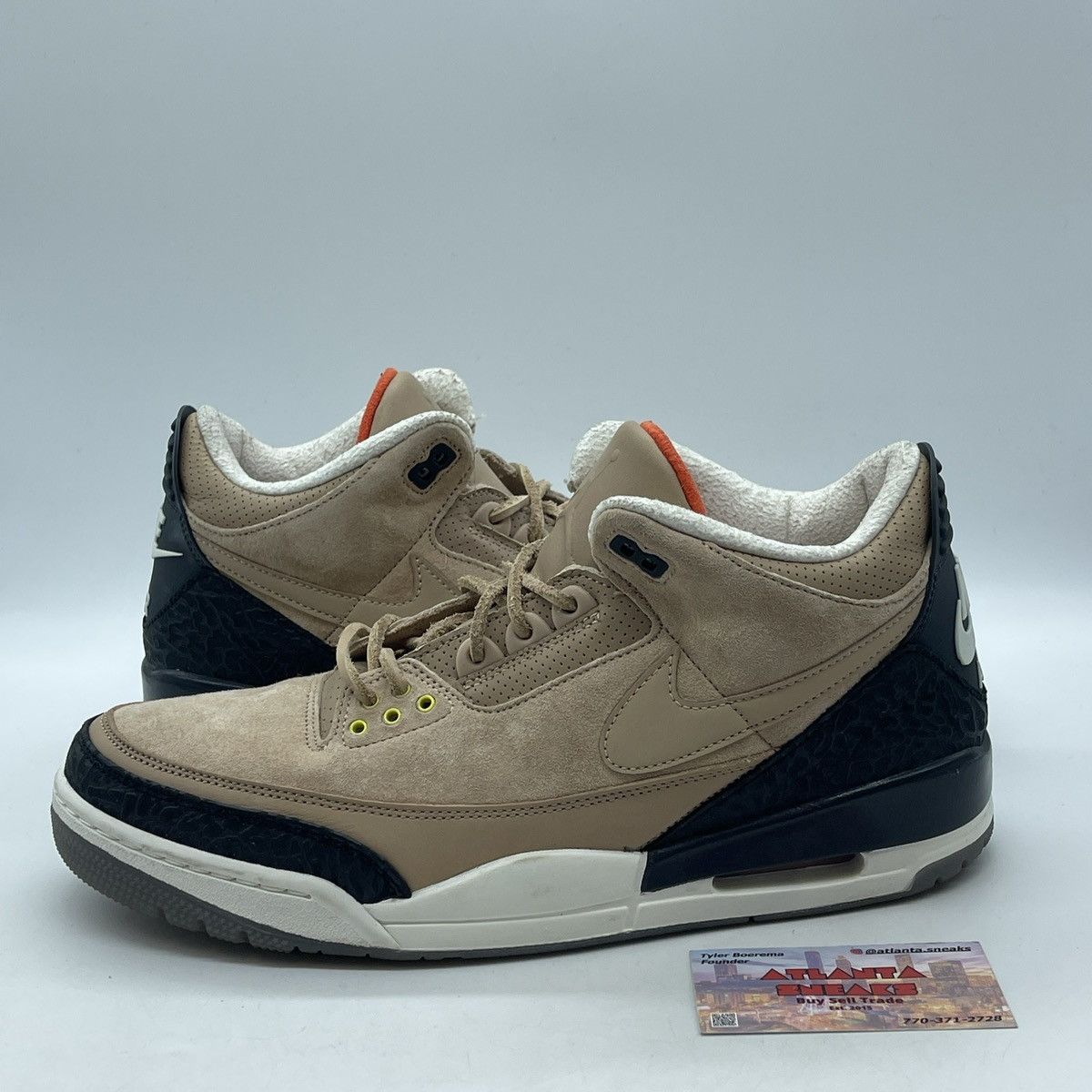 Jordan Brand Air Jordan 3 JTH NRG bio beige Size US 12 / EU 45 - 1 Thumbnail
