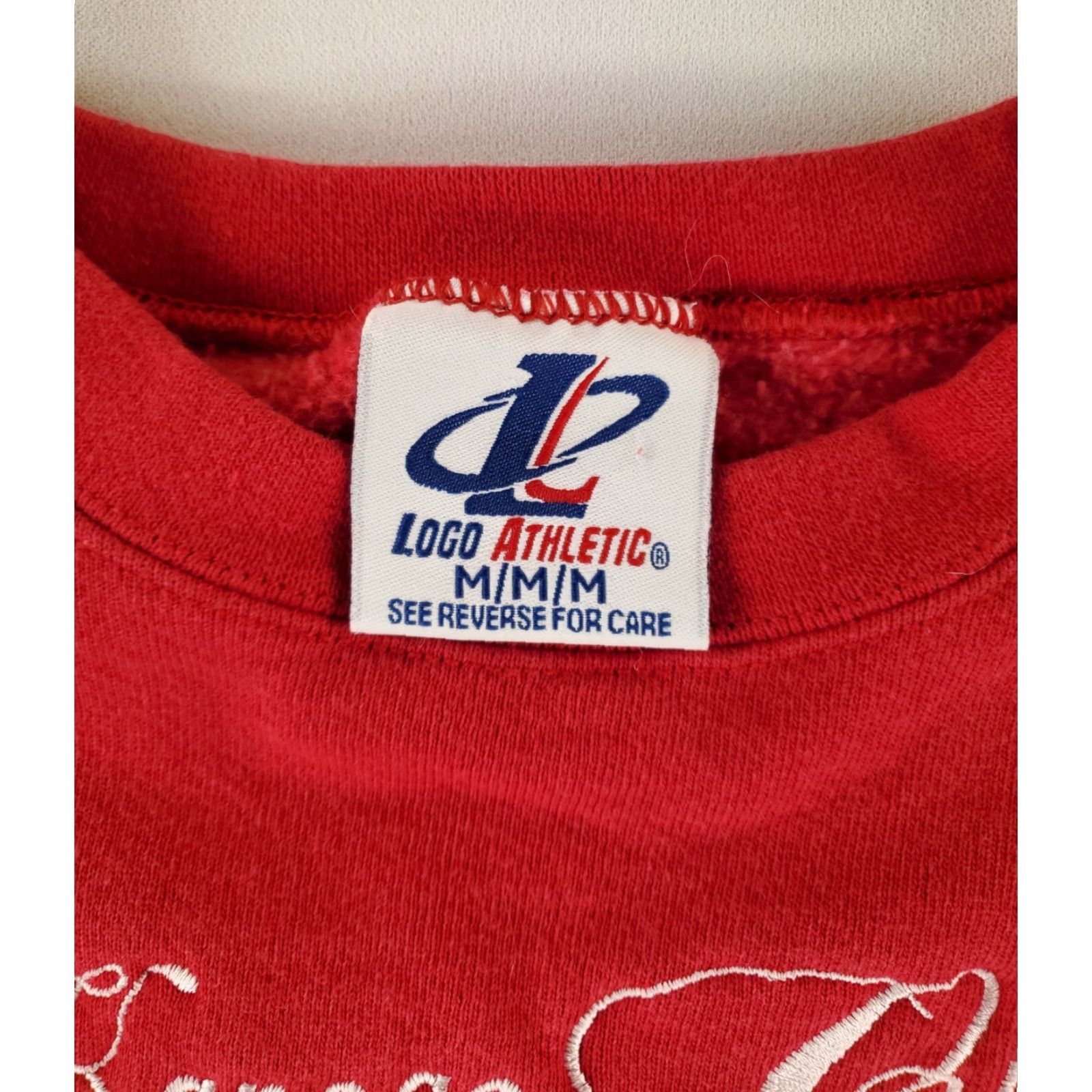 Logo 7 VINTAGE Kansas City Chiefs Sweatshirt Logo 90s Red Made USA Mens M Size US M / EU 48-50 / 2 - 3 Thumbnail