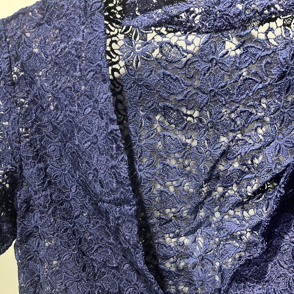 Japanese Brand × Vintage Vintage Women’s Elegant Short Sleeve Lace Bolero Top Size XS / US 0-2 / IT 36-38 - 2 Thumbnail