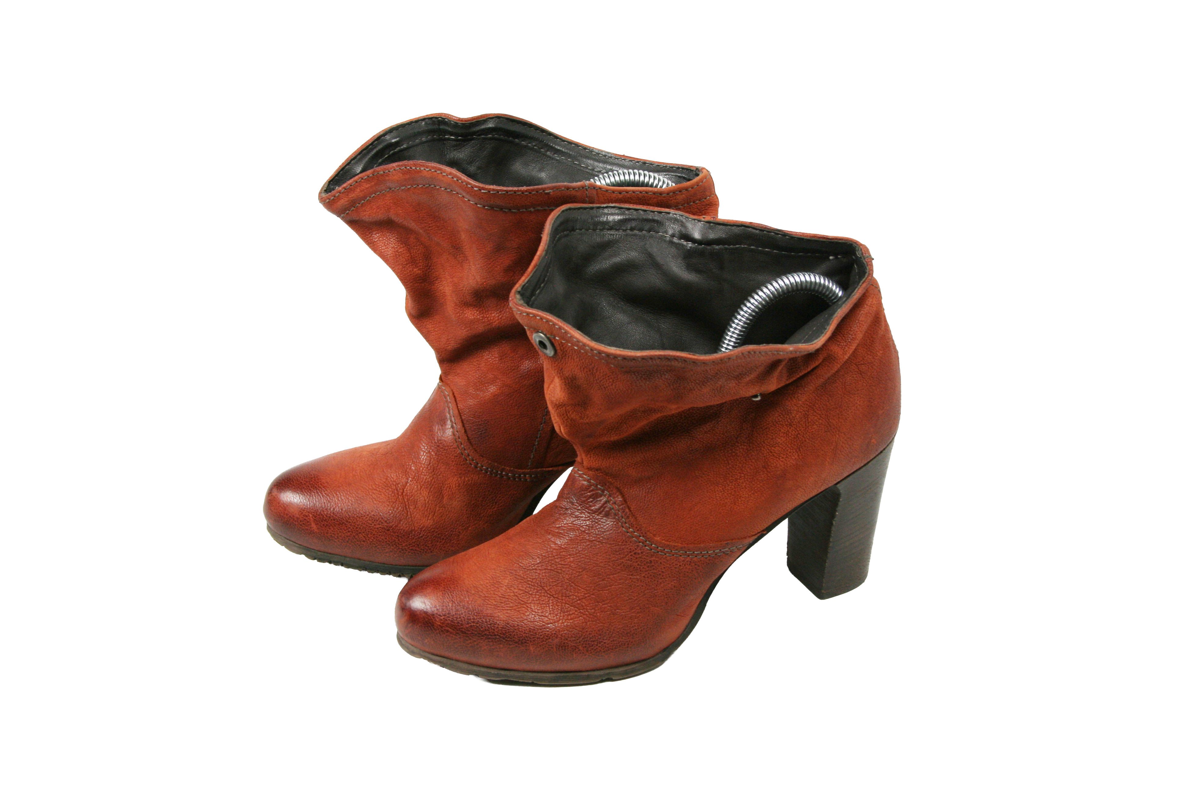 A.S.98 00S Airstep Grunge Avant Garde Heeled Ankle Boots Vintage Size US 9 / IT 39 - 4 Thumbnail