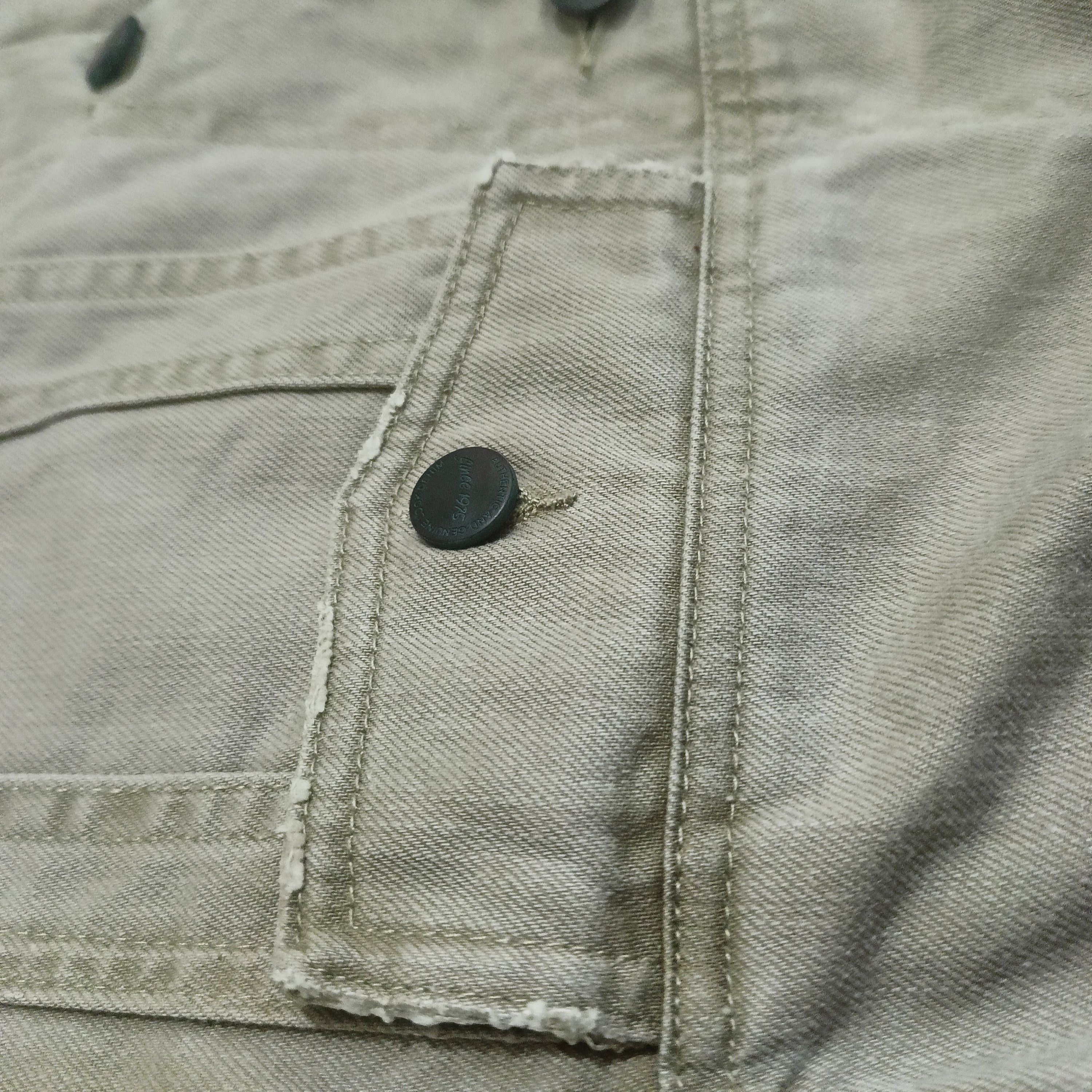 Zara Zara Distressed Denim Jacket Size US M / EU 48-50 / 2 - 2 Thumbnail