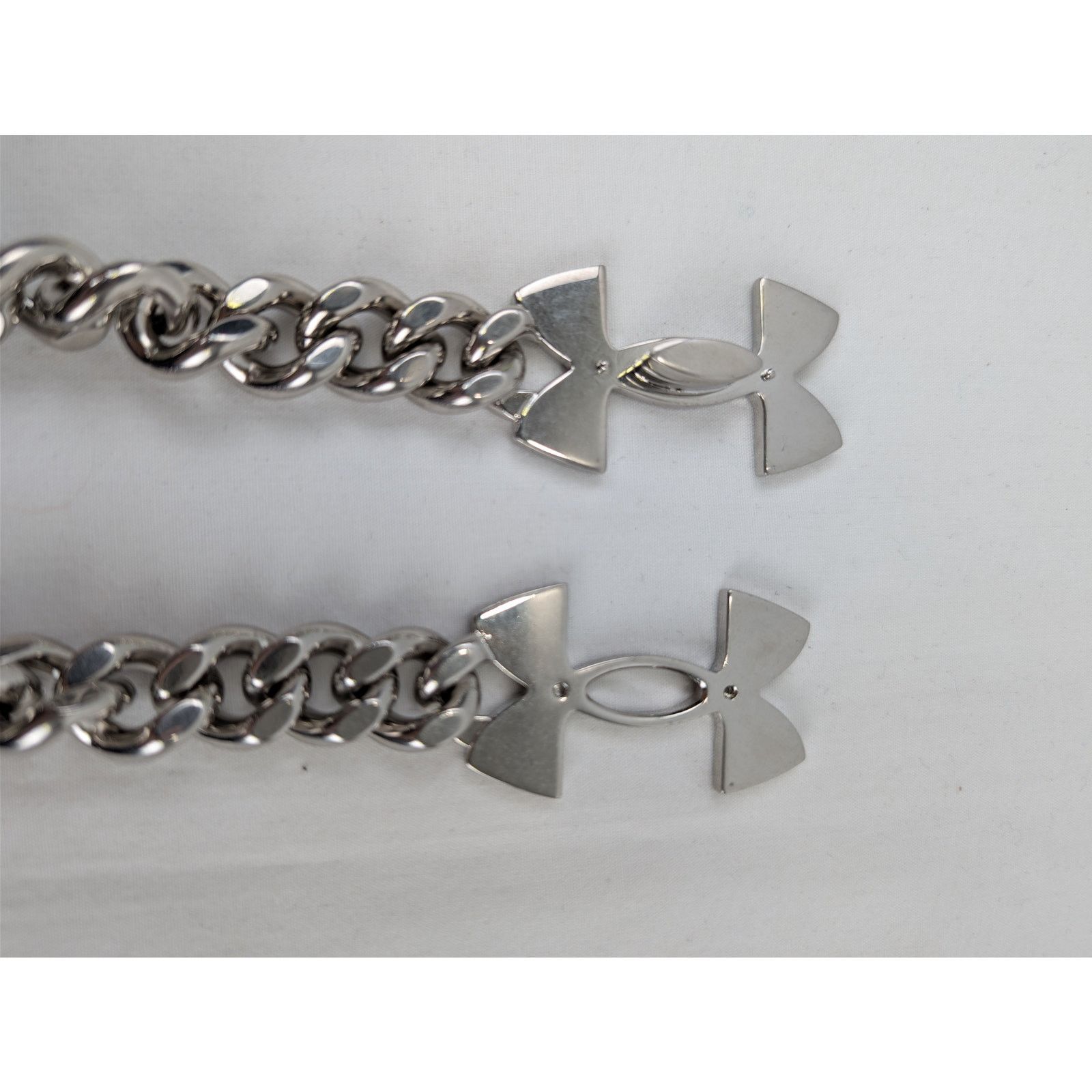 Balenciaga × Under Armour o1rshd1 Size: S / Under Armour Necklace in Silver Size ONE SIZE - 8 Thumbnail