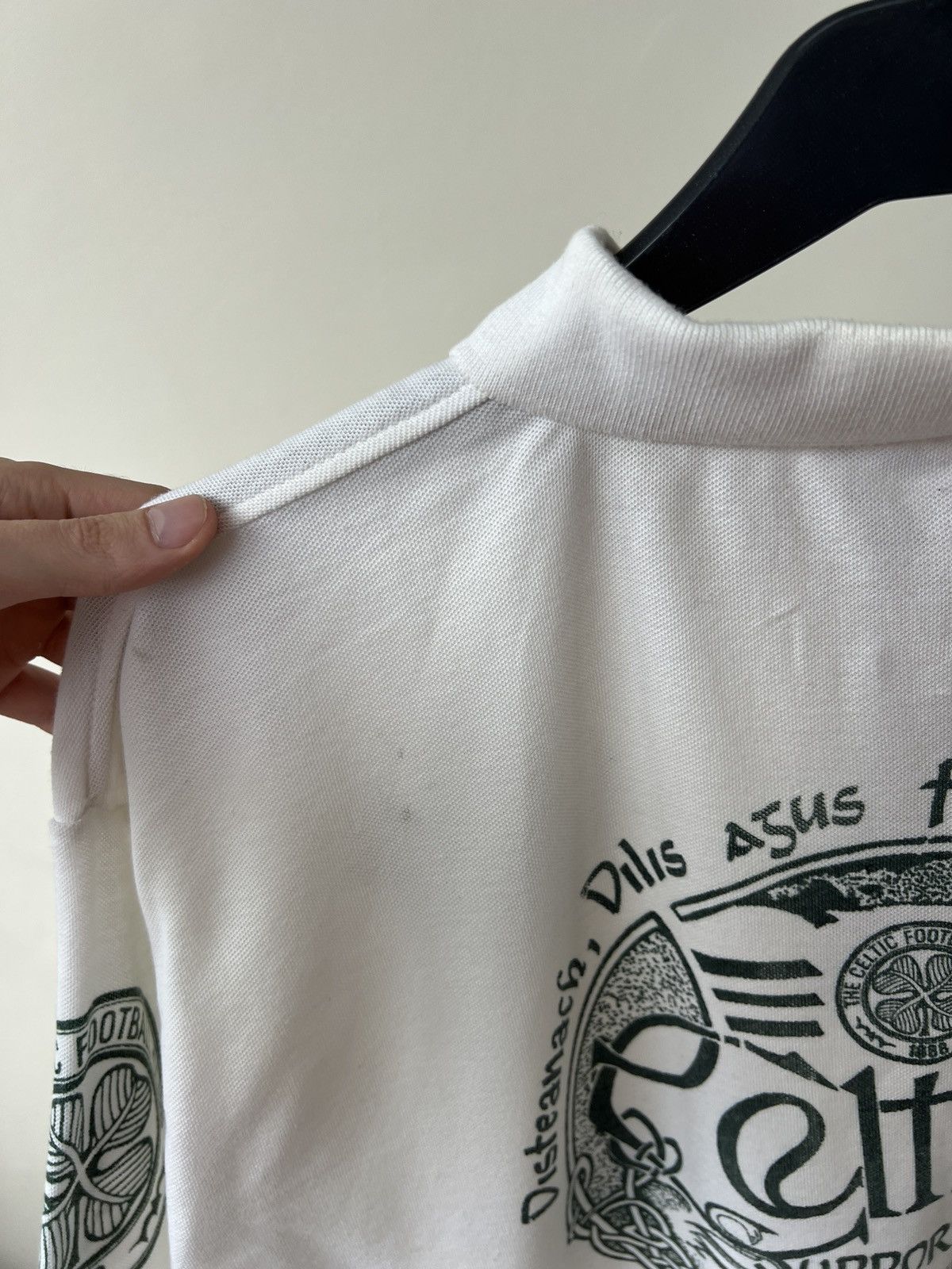Other Vintage Celtic Retro Polo Soccer T-Shirt Size US L / EU 52-54 / 3 - 14 Thumbnail