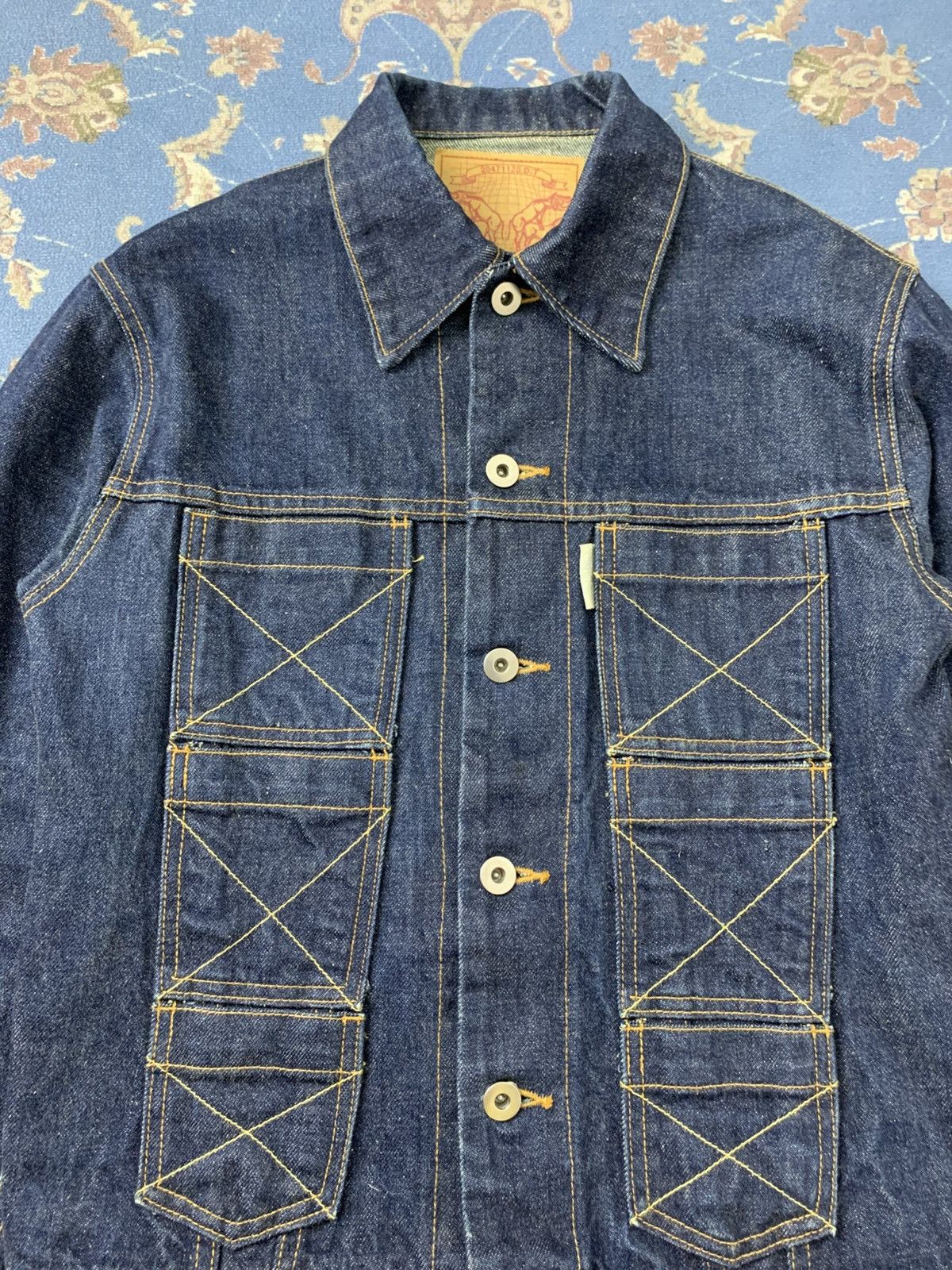 20471120 20471120 Double Sex Selvedge Denim Jacket Size US S / EU 44-46 / 1 - 3 Thumbnail