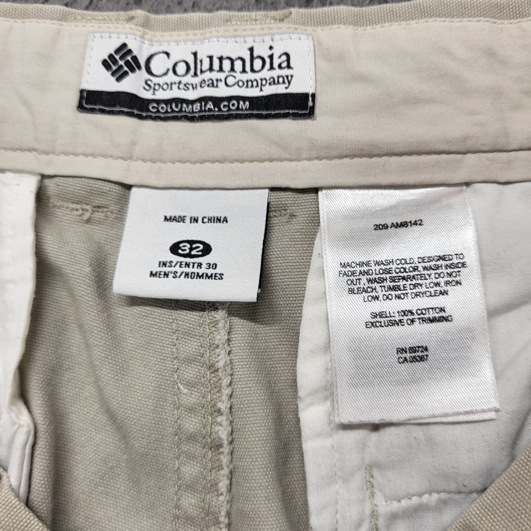 Vintage Columbia Pants Men’s Size 32 Granite Stonewash Gert Boyle Straight Leg Utility Shirt? Size US 32 / EU 48 - 2 Thumbnail