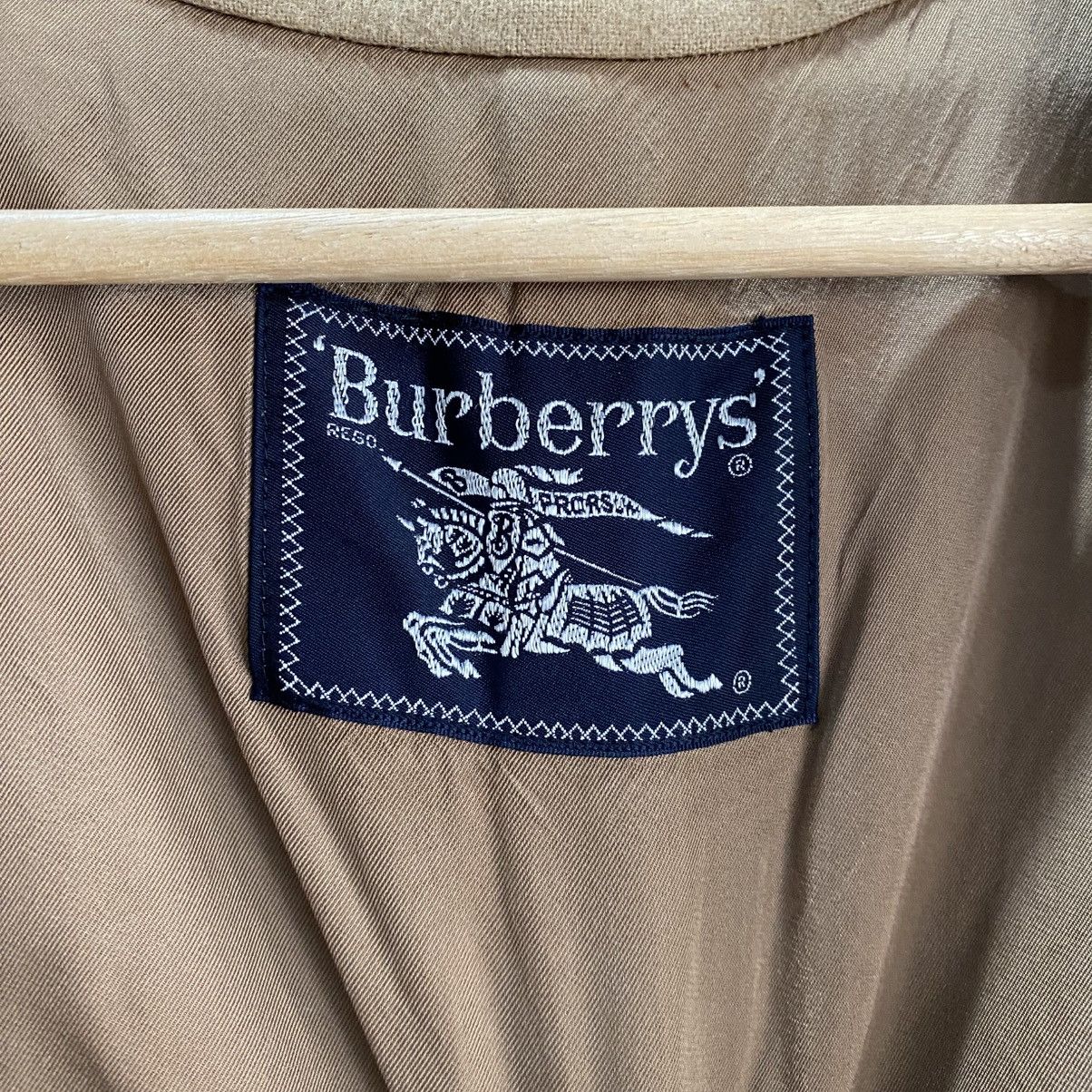 Burberry VINTAGE Burberry Wool Car Coat Beige L Size US L / EU 52-54 / 3 - 17 Thumbnail
