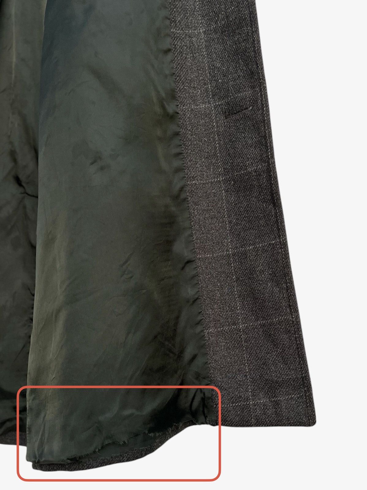 Grenfell Vintage Grenfell Check Pattern Wool Overcoat Size US M / EU 48-50 / 2 - 10 Thumbnail