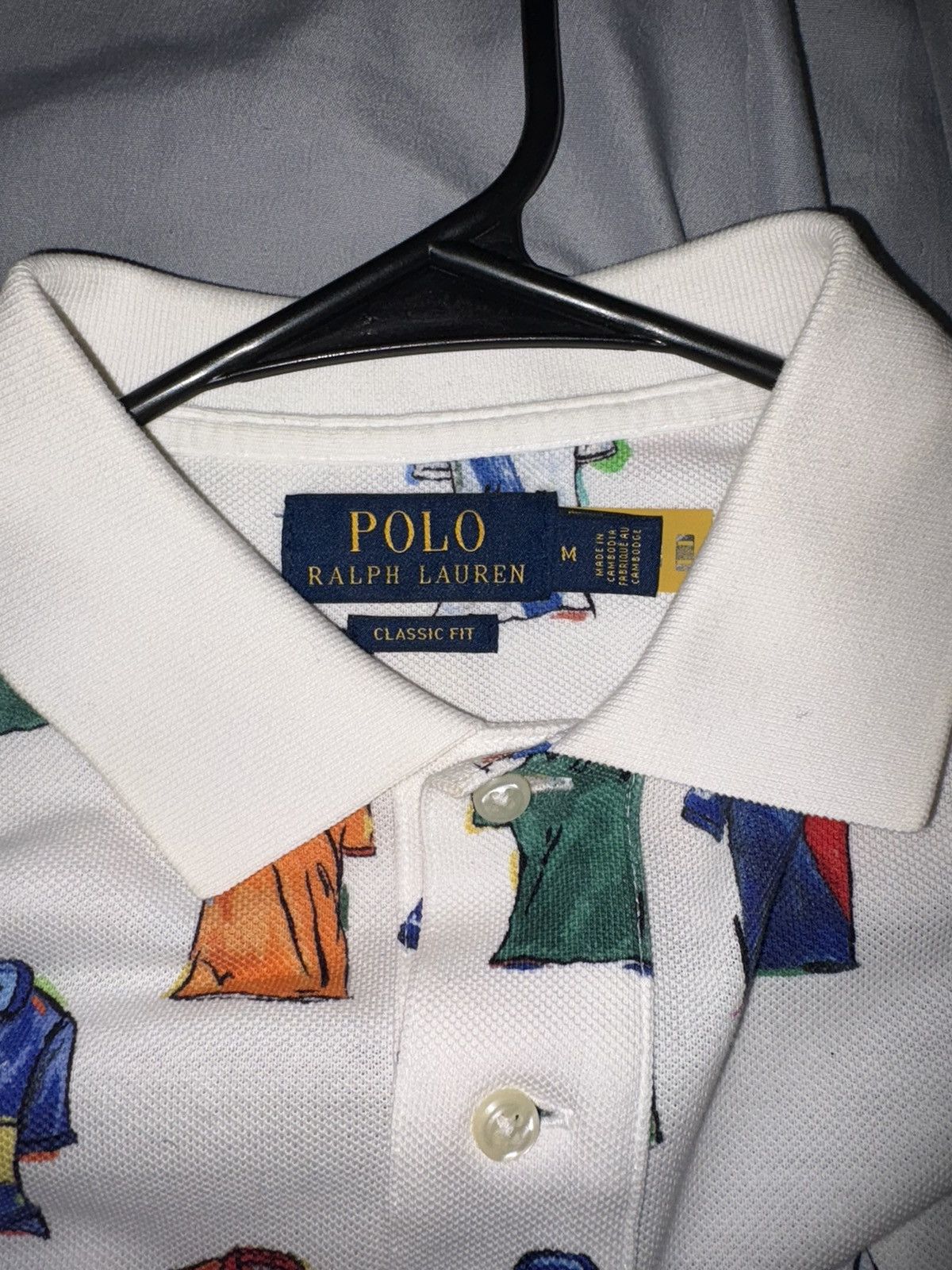 Polo Ralph Lauren Polo Ralph Lauren Shirt-Print Mesh Polo Size US M / EU 48-50 / 2 - 5 Thumbnail