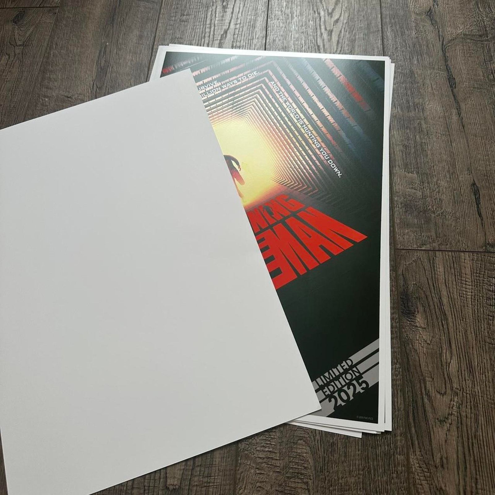 Other 2025 Glenn Powell The Running Man Movie Promo Poster Print Size ONE SIZE - 6 Thumbnail