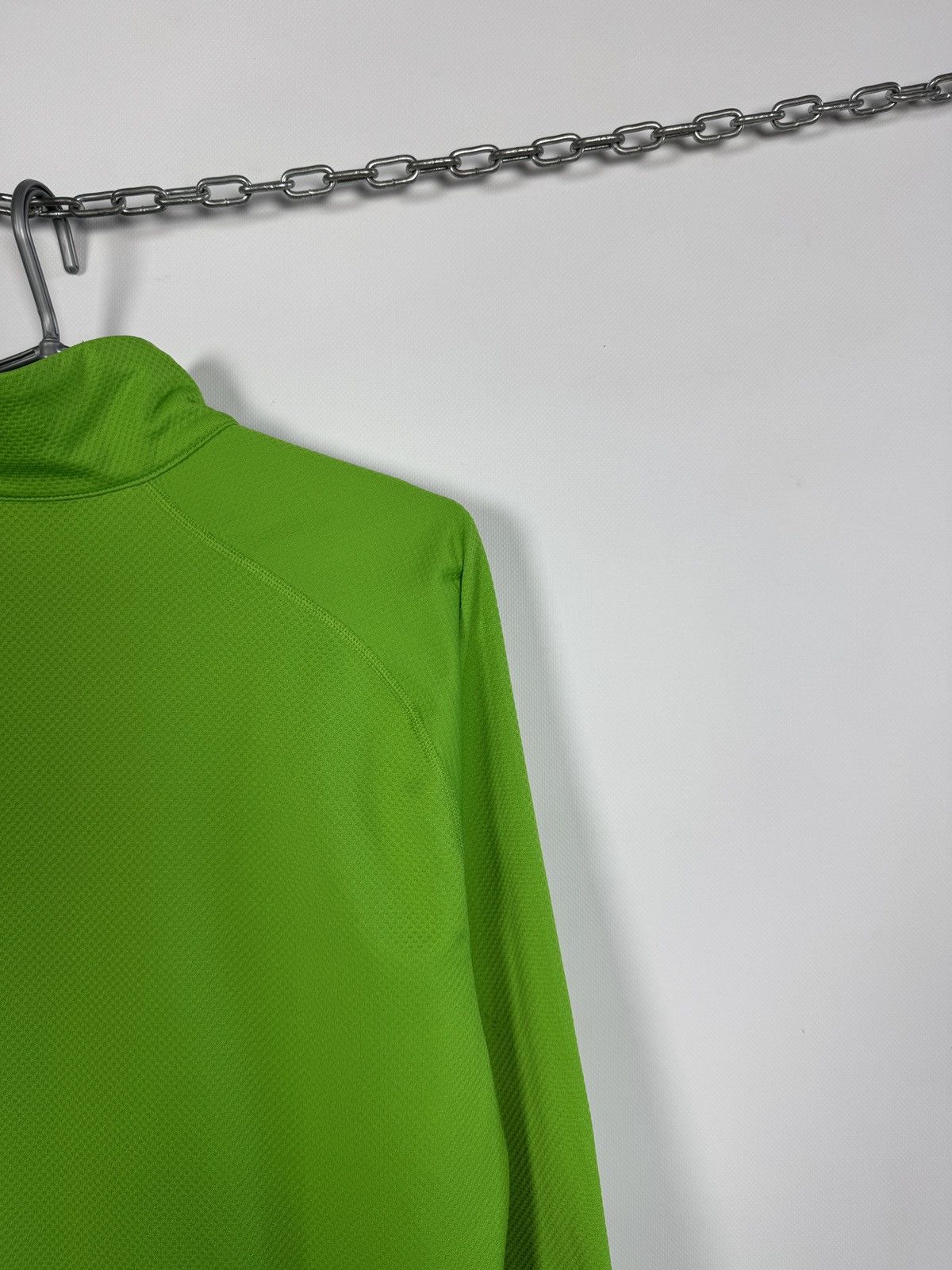 Salomon Salomon Green 1/4 Zip Pullover Long Sleeve Sport Top Size L Size US L / EU 52-54 / 3 - 12 Thumbnail