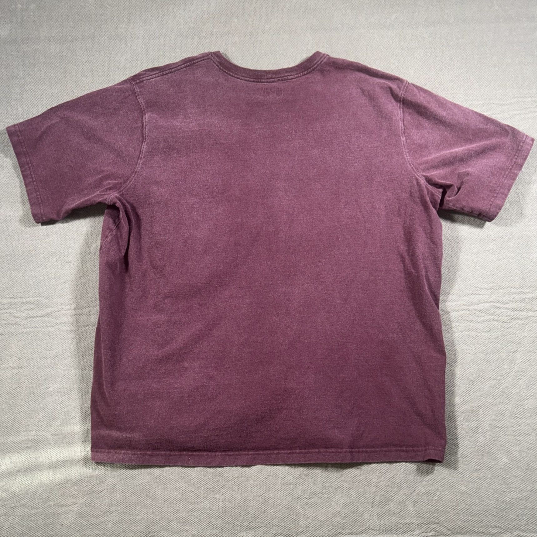 Carhartt Carhartt Shirt 4XL Maroon Red Workwear Short Sleeve T-Shirt Casual Relaxed Men’s Size US XXL / EU 58 / 5 - 8 Thumbnail