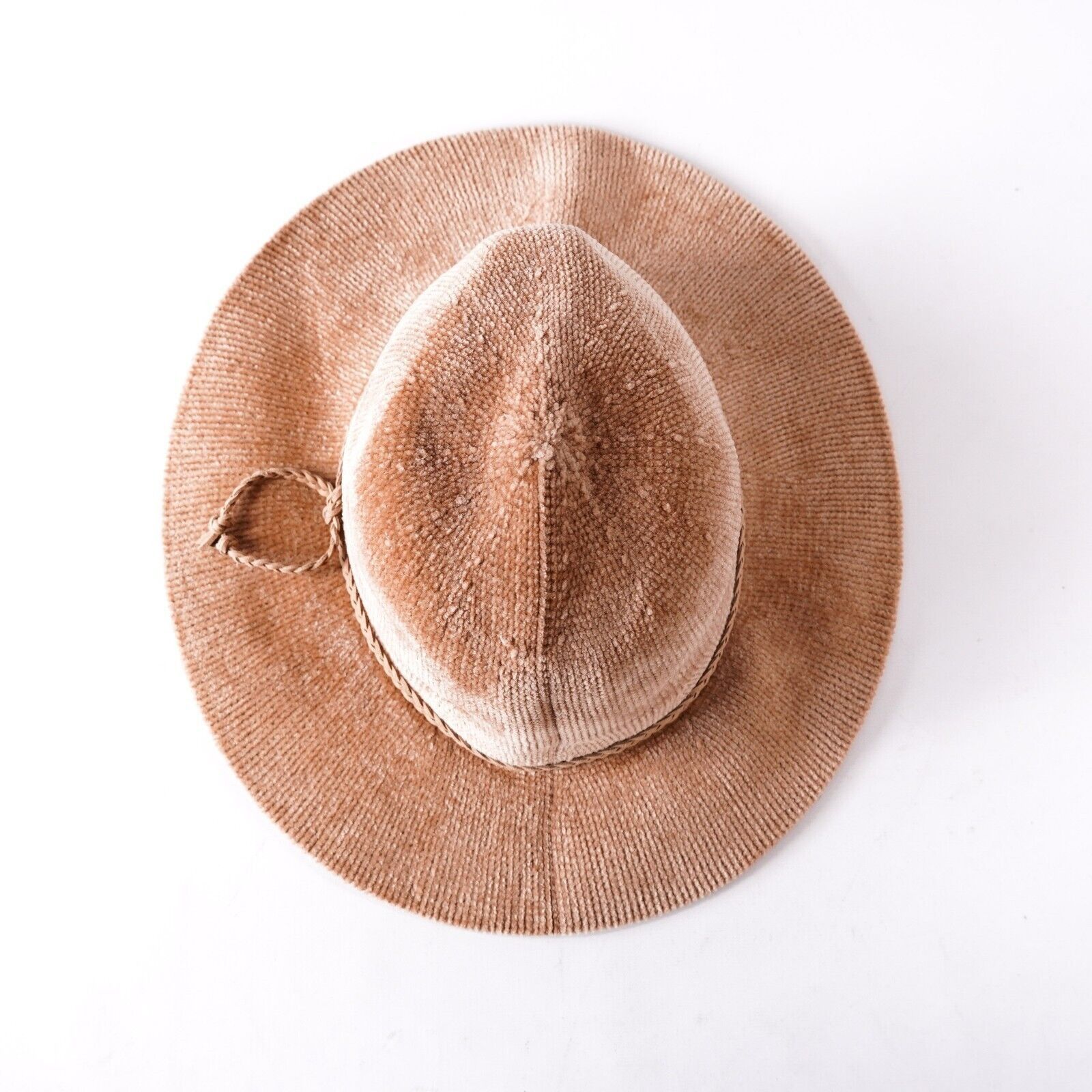 Other Velvety Floppy Soft Knitted Sun Hat Bucket Cap Sunhat Size ONE SIZE - 5 Thumbnail