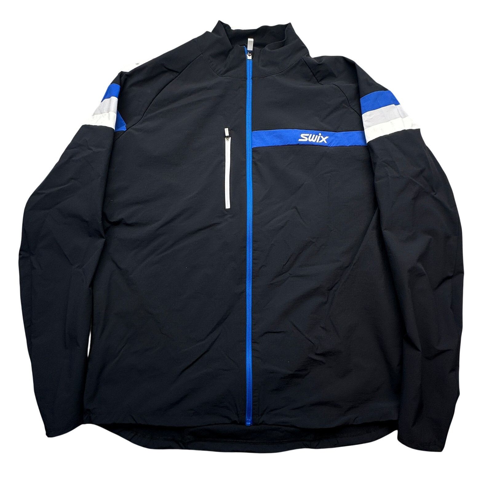 Other Swix Focus Breathable Windproof Jacket Mens XXL Black Blue Size US XXL / EU 58 / 5 - 1 Thumbnail
