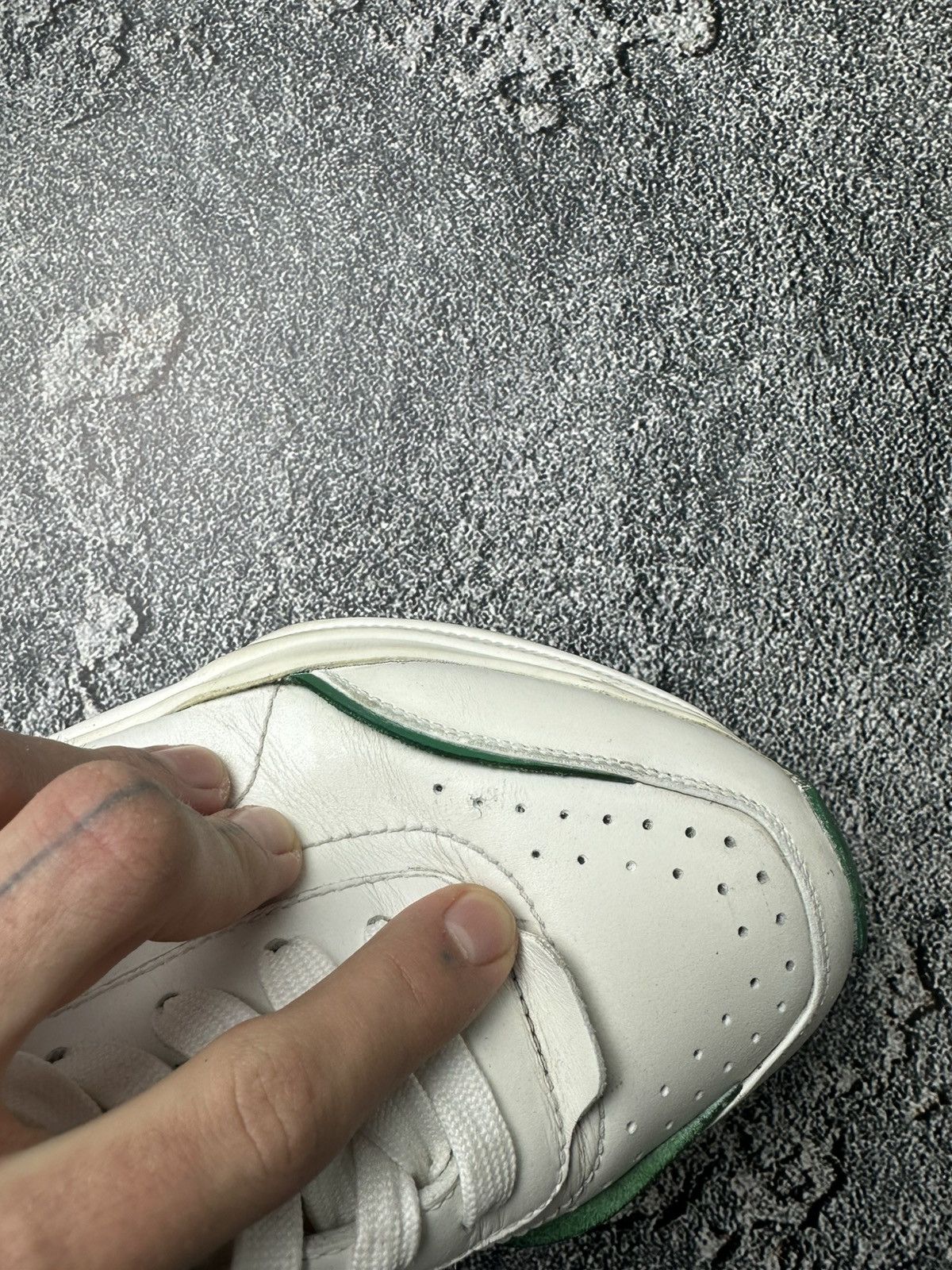 Dolce & Gabbana DOLCE & GABBANA Daymaster Sneakers Unisex White Green Size US 6.5 / EU 39-40 - 14 Thumbnail
