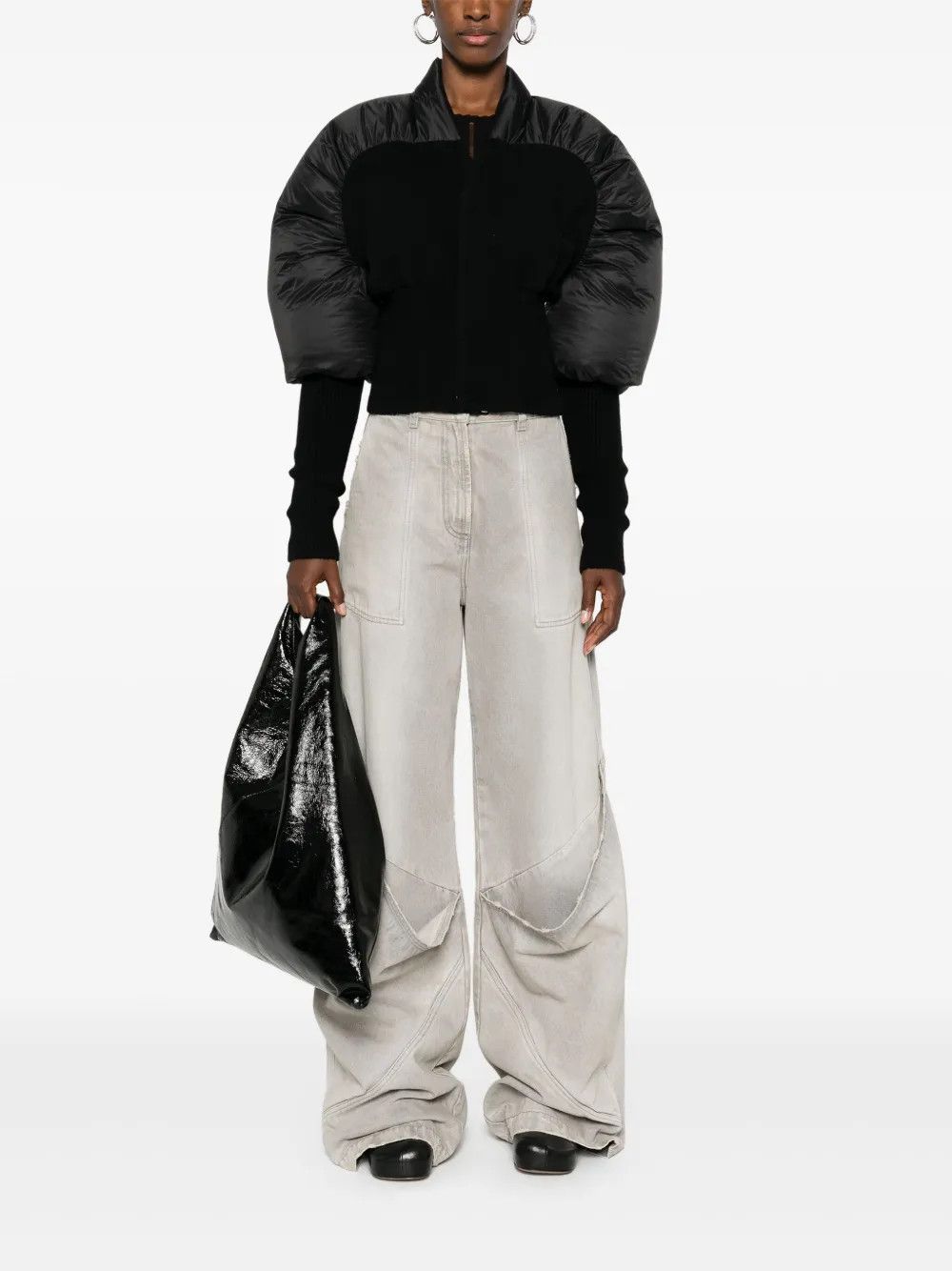 Rick Owens o1y0126 Shell Jacket in Black Size S / US 4 / IT 40 - 5 Thumbnail