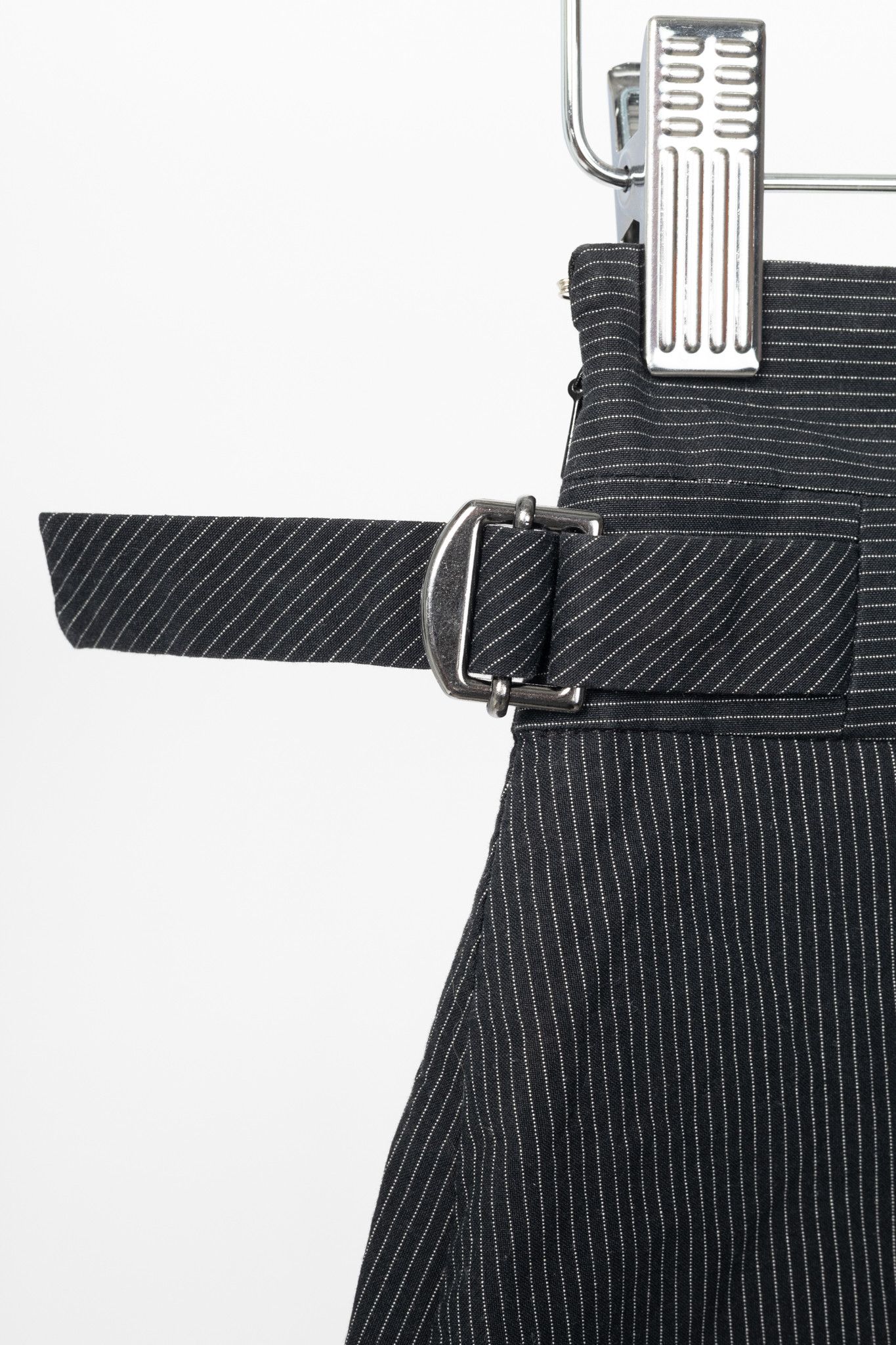 Paul Smith Paul Smith Black Label Charcoal Pinstripe Pencil Skirt Size 26" / US 2 / IT 38 - 5 Thumbnail