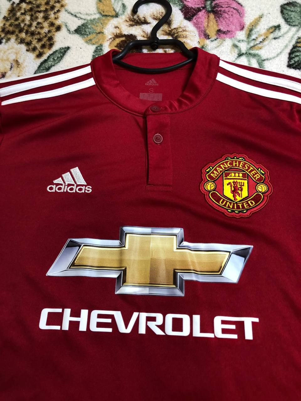 Adidas Manchester United 2017-18 Home Soccer Jersey Adidas Size US S / EU 44-46 / 1 - 7 Thumbnail