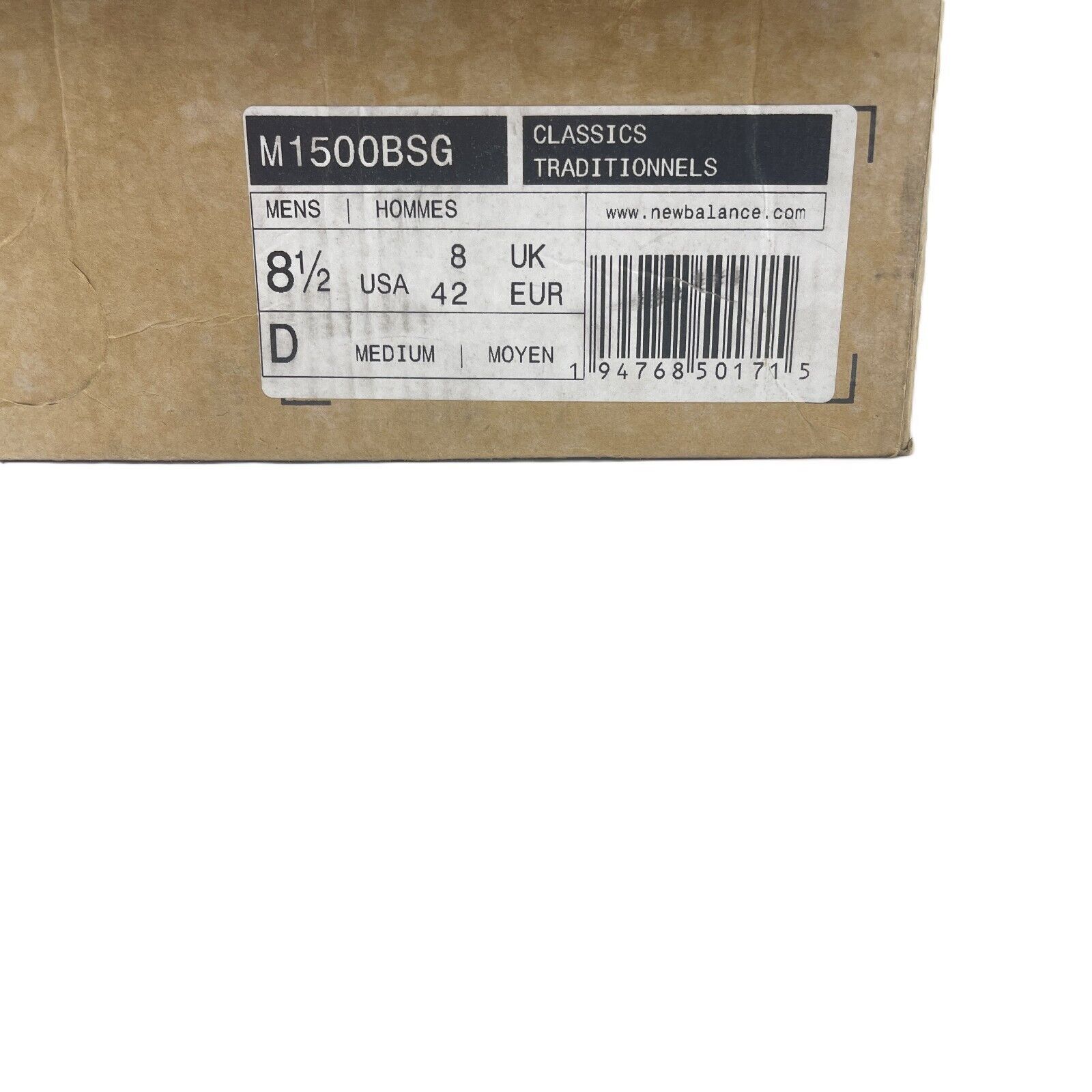 New Balance New Balance 1500 Made in UK Men's Size 8.5 / M1500BSG Size US 8.5 / EU 41-42 - 10 Thumbnail