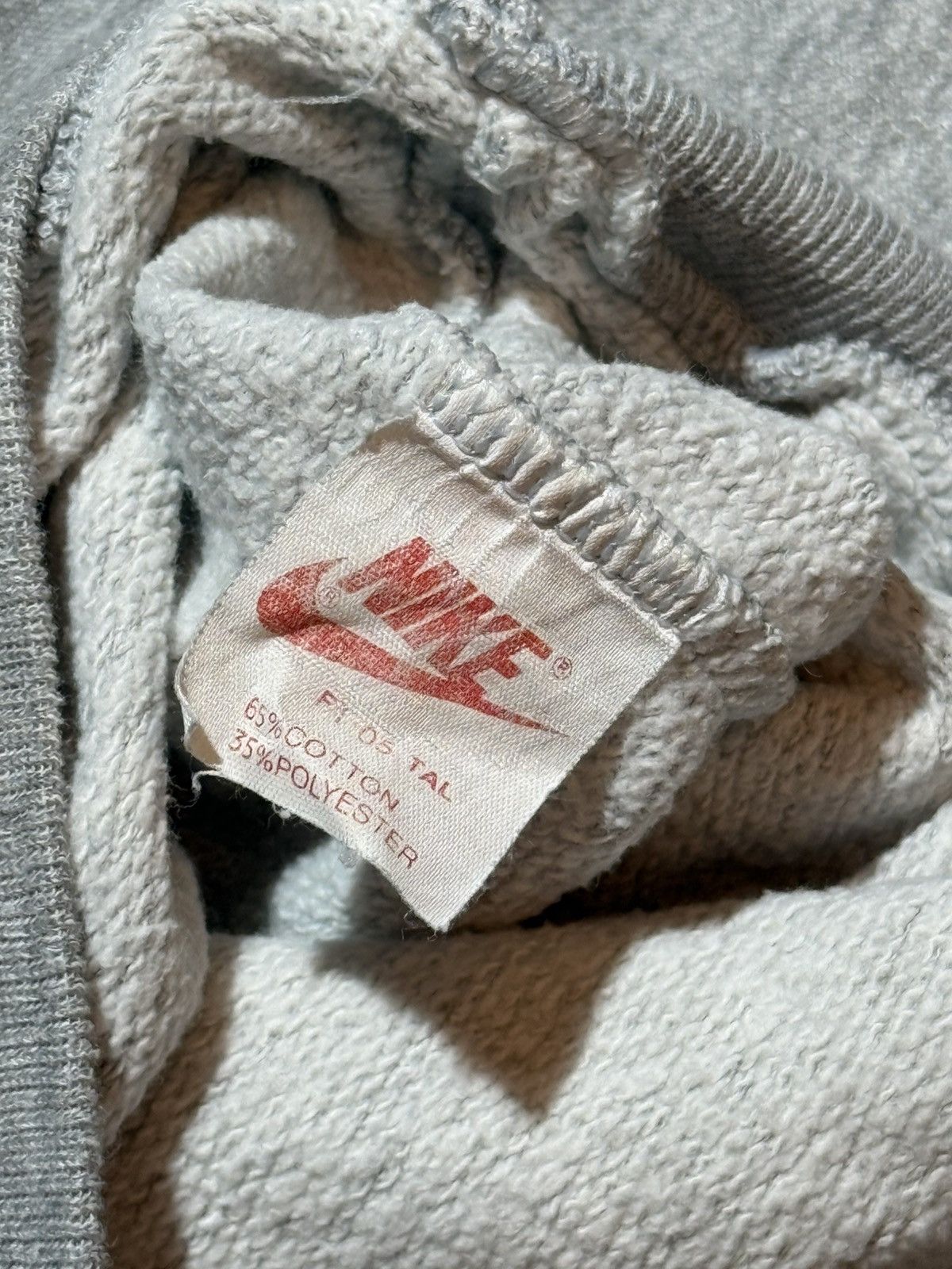 Nike Vintage 80s Nike 1/4 zip grey basic sweatshirt swoosh logo Size US S / EU 44-46 / 1 - 11 Thumbnail