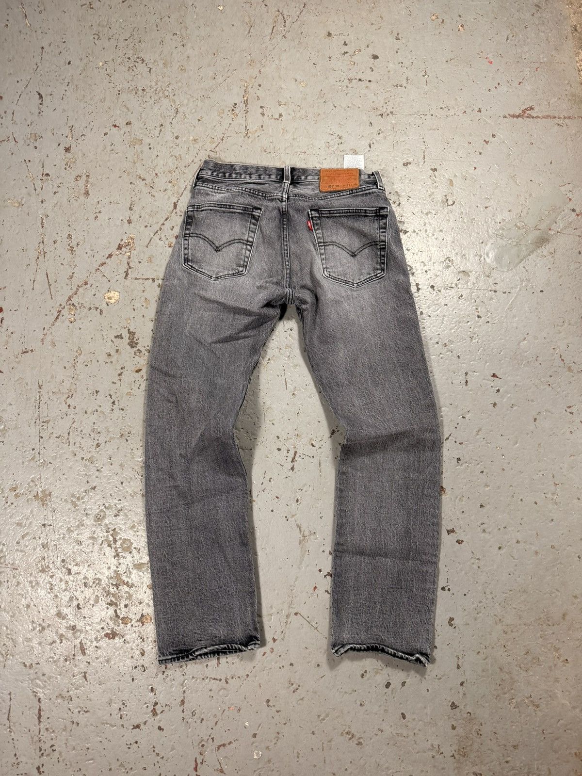 Levi's Vintage Ash Grey Faded Levi 501s Size US 29 - 1 Thumbnail