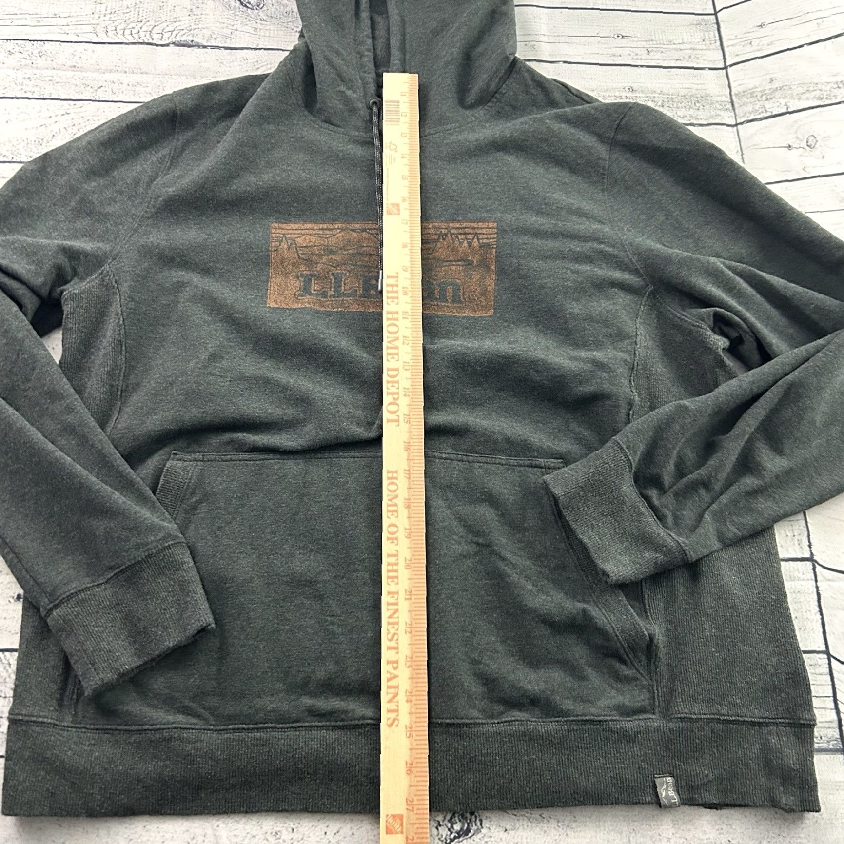 Vintage L.L. Bean Hoodie Men's XL Gray Pullover Sweatshirt Size US XL / EU 56 / 4 - 2 Thumbnail