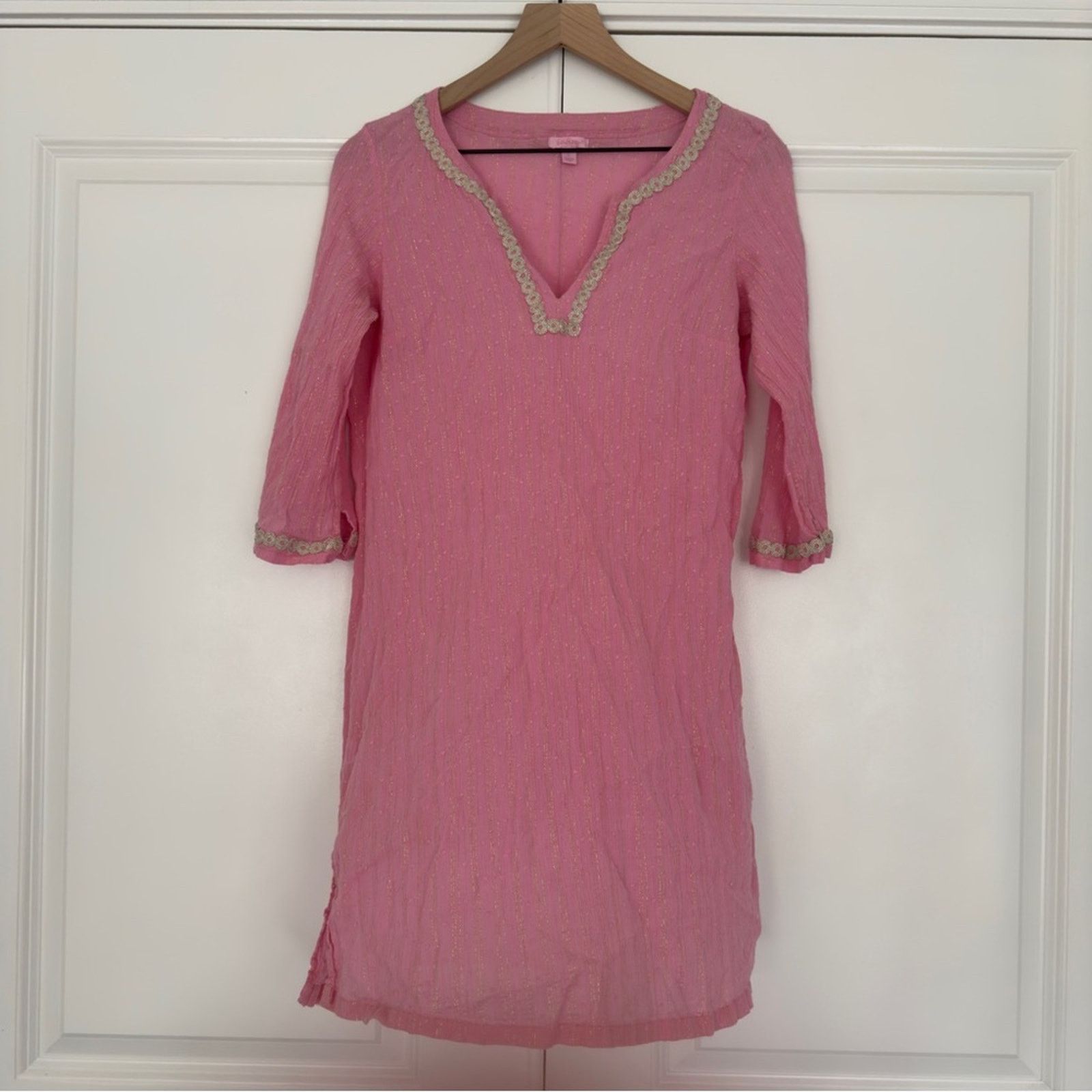 pink and gold lilly pulitzer dress Lilly Pulitzer Arley Dress main image 1