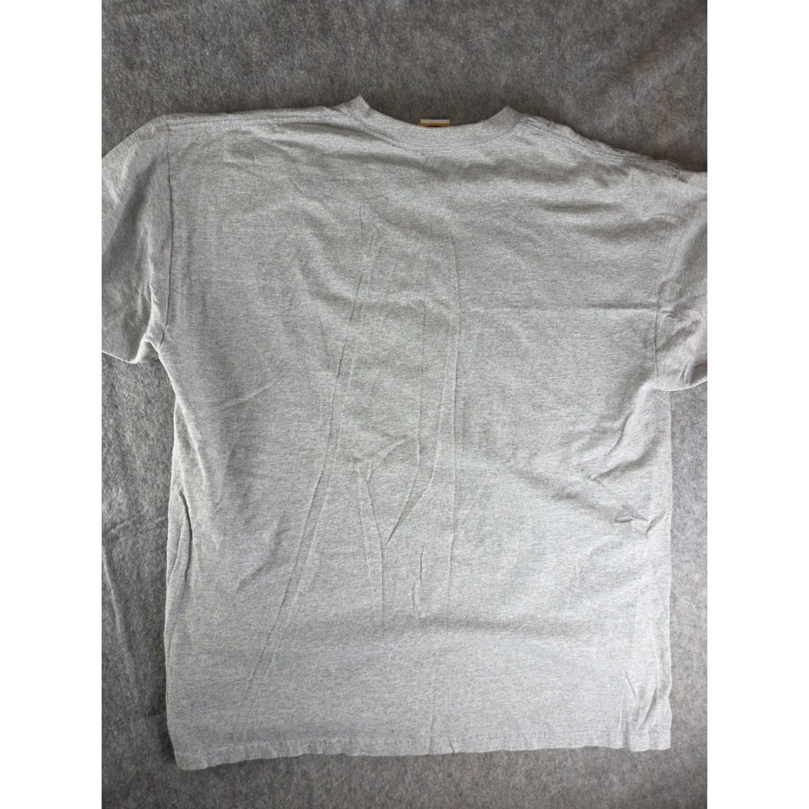 Vintage Holiday Peanuts T-Shirt XL Gray Snoopy Christmas Woodstock Guitar Rock Men Size US XL / EU 56 / 4 - 4 Thumbnail