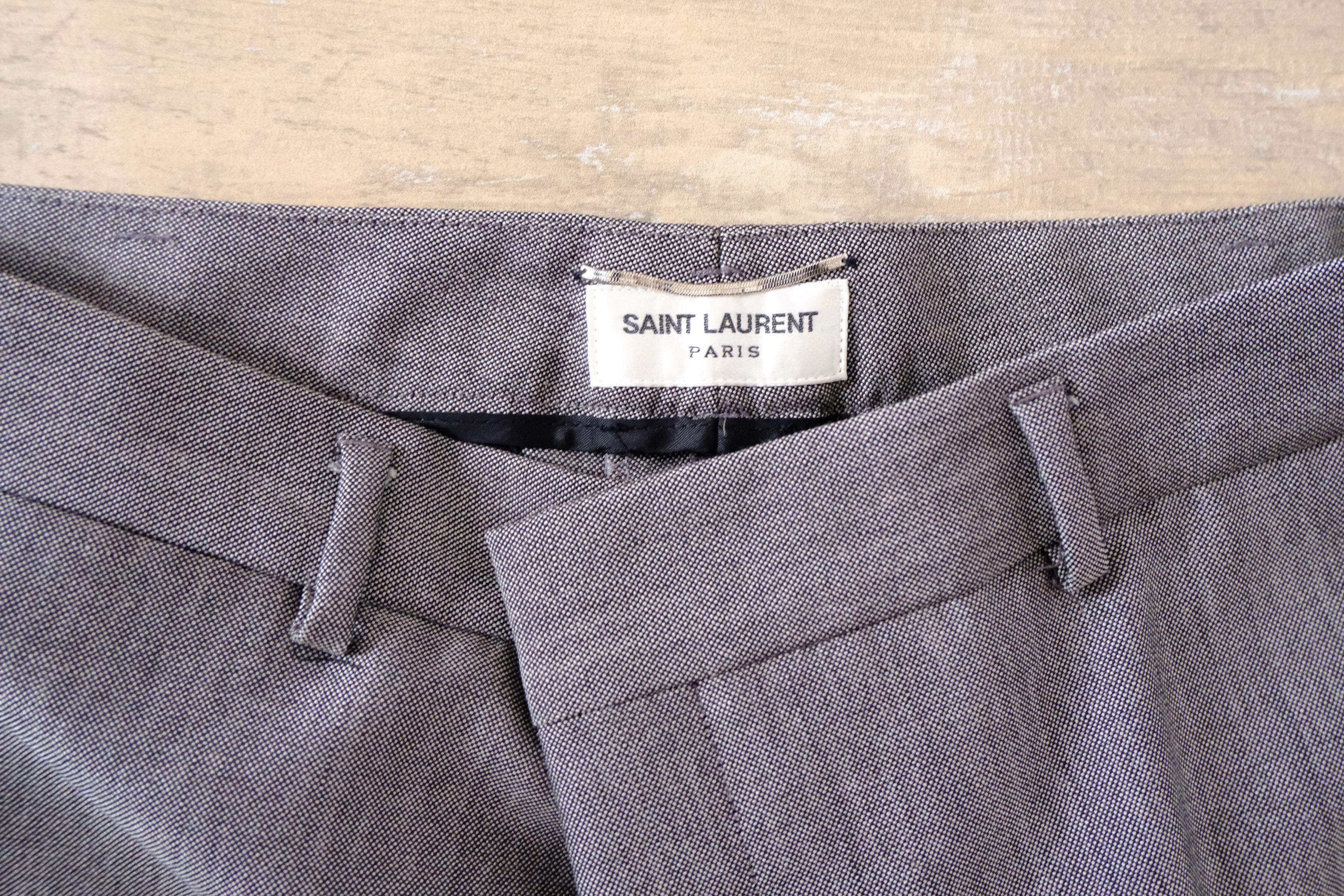 Saint Laurent Paris Gray wool blazer Size 50L - 6 Thumbnail