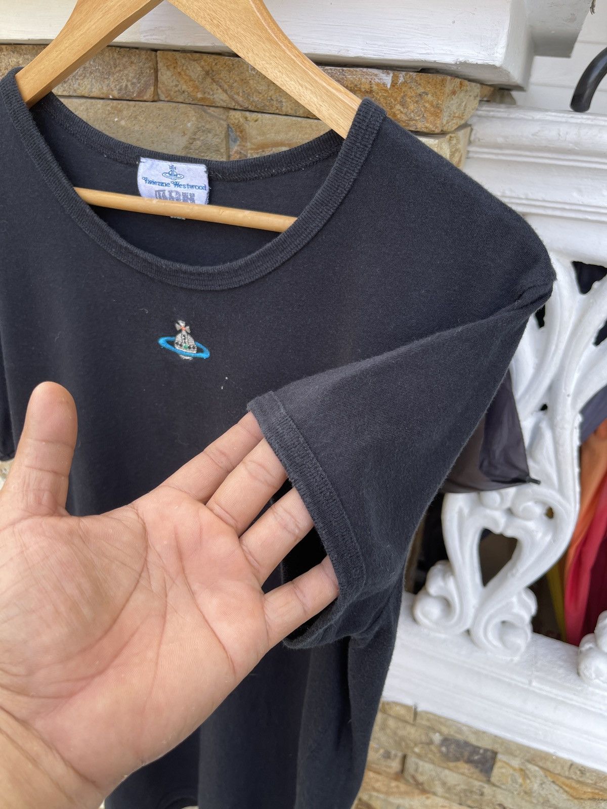 Vivienne Westwood Rare🔥Vtg VIVIENNE WESTWOOD MAN Embroidery T Shirt Size S / US 4 / IT 40 - 9 Thumbnail