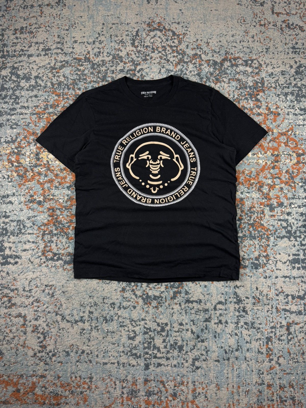 True Religion True Religion Buddha face graphic tee chief keef sosa y2k Size US XL / EU 56 / 4 - 1 Thumbnail