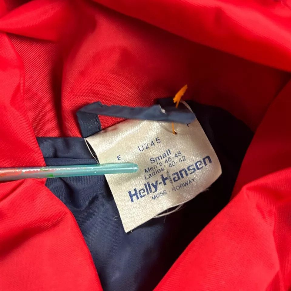 Helly Hansen × Vintage Vintage Helly Hansen Jacket Small Anorak Hooded Ireland Size US S / EU 44-46 / 1 - 3 Thumbnail