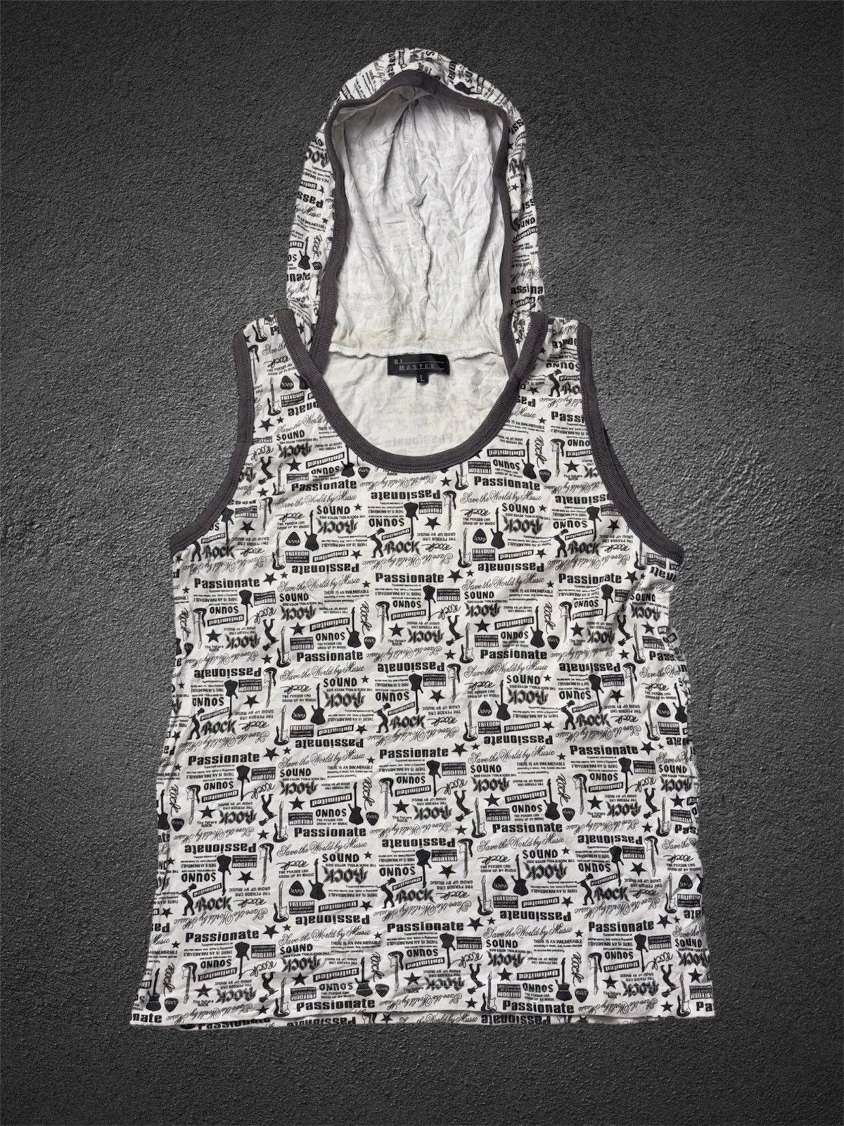 Hysteric Glamour × If Six Was Nine × Japanese Brand Tanktop Sleeveless Hoodie Rock RiMaster Japanese Style ifsix Size US M / EU 48-50 / 2 - 1 Thumbnail