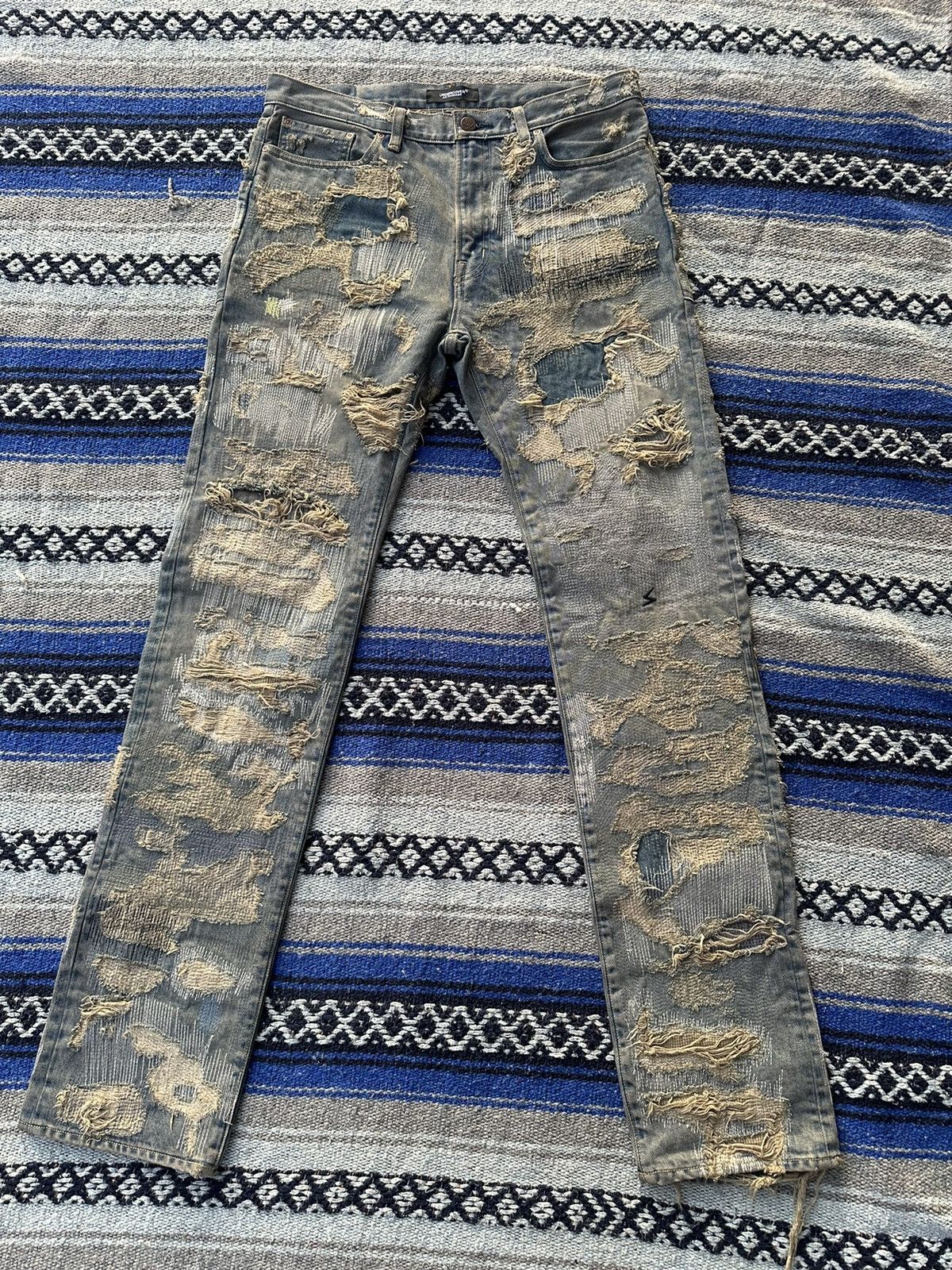 Pre-owned Undercover 85 In Denim