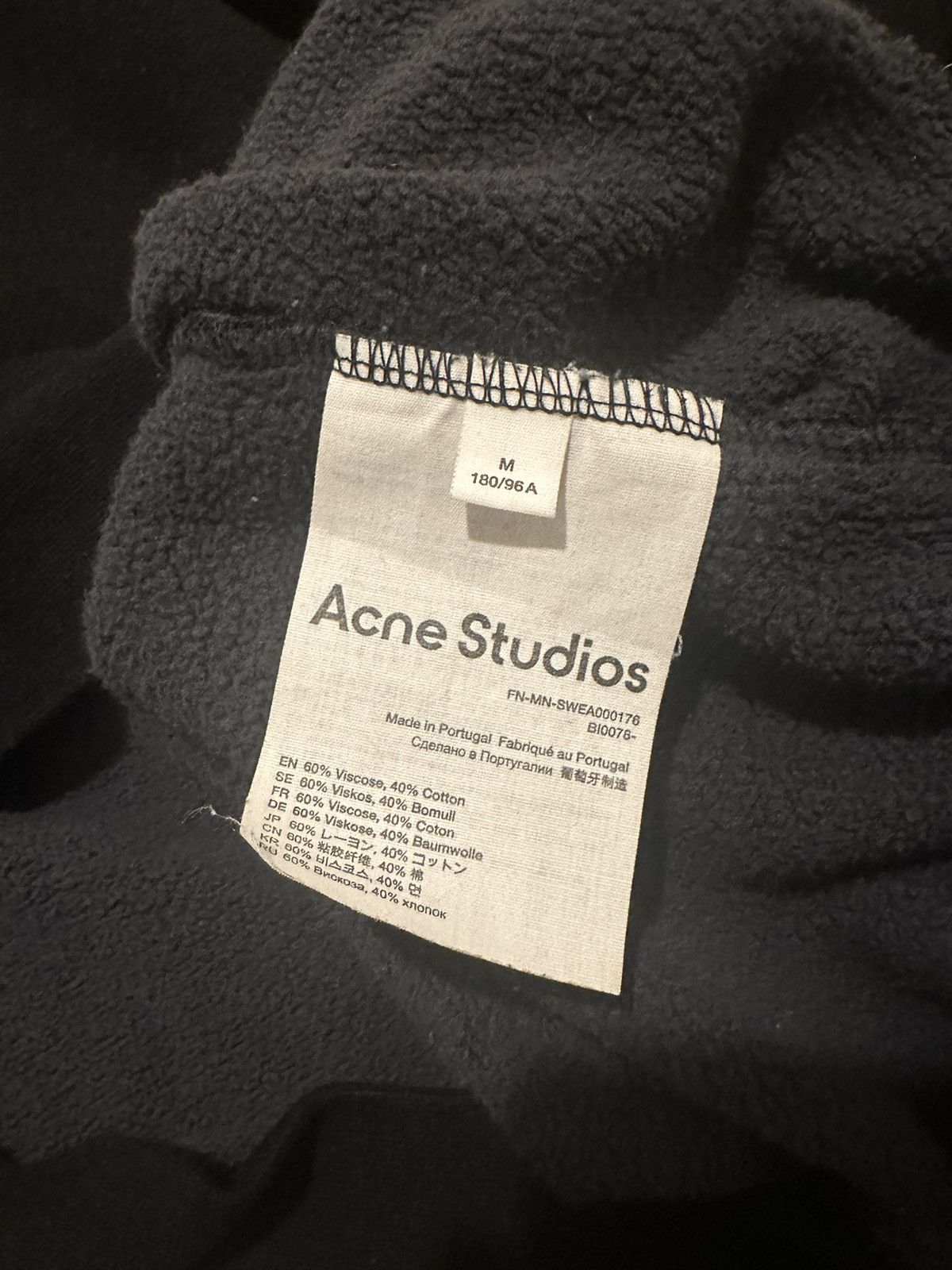 Acne Studios Acne Studios Black Sweater Size US M / EU 48-50 / 2 - 4 Thumbnail