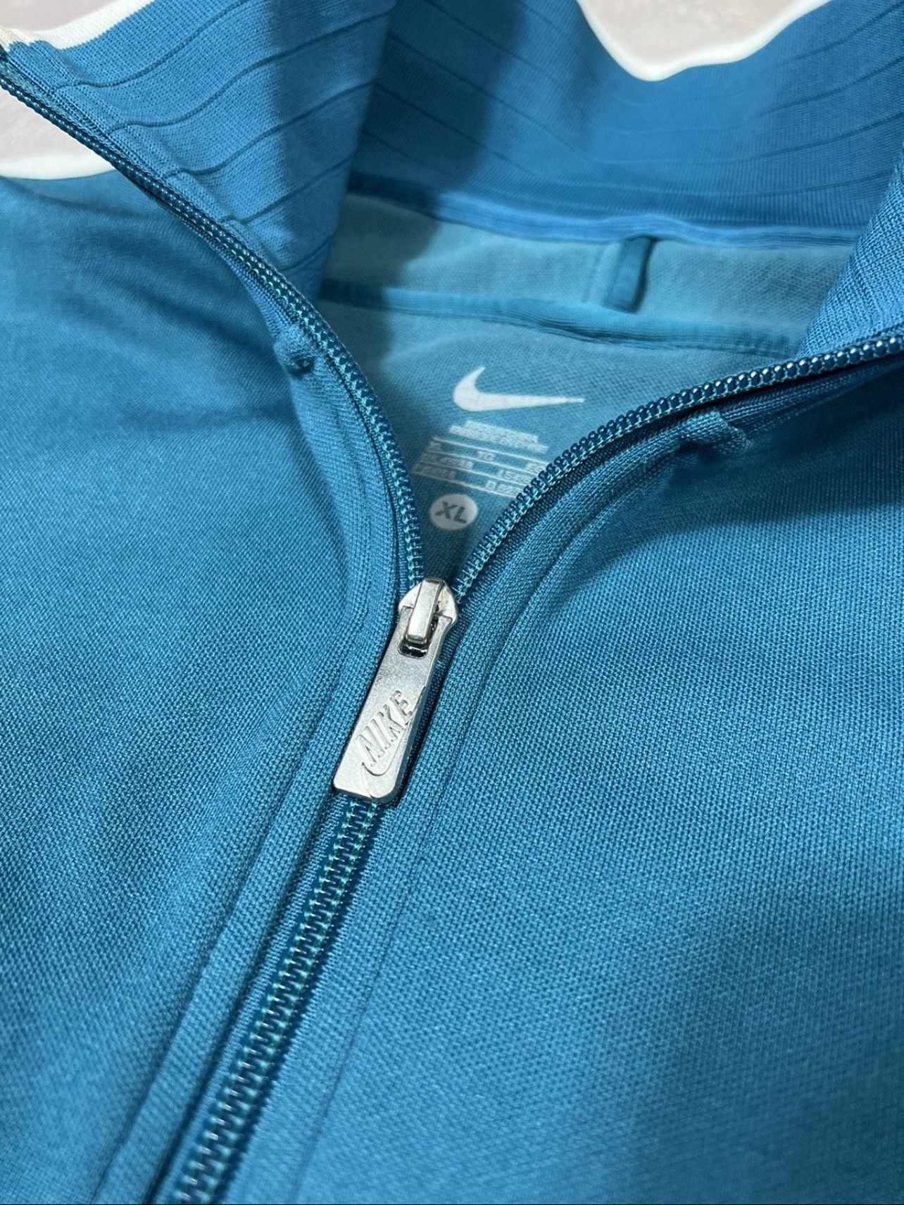 Nike Vintage Nike Roger Federer 2009 Full Zip Jacket Size US XL / EU 56 / 4 - 4 Thumbnail