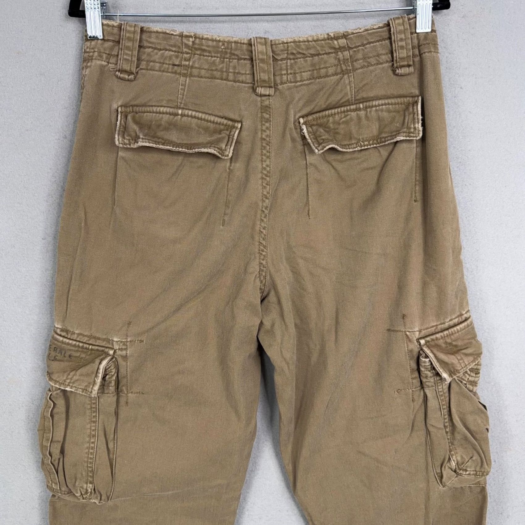 Aeropostale Vintage Aeropostale Pants Mens 29x32 Brown Cargo Canvas Relaxed Fit Straight Leg Utility Size US 29 - 7 Thumbnail