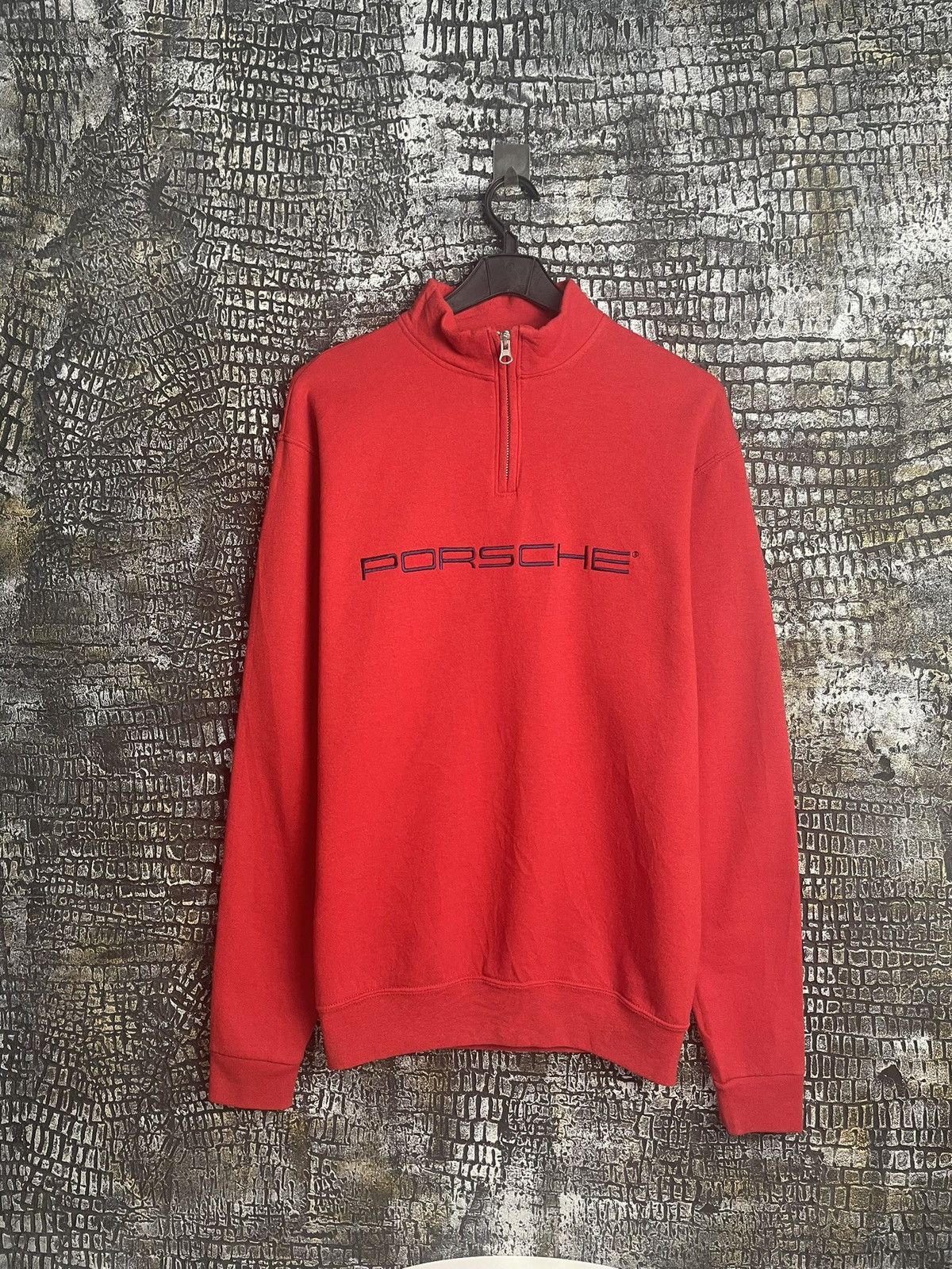 Porsche Design Porsche 90s Vintage Logo Zip Sweatshirt Crewneck Size US M / EU 48-50 / 2 - 2 Thumbnail