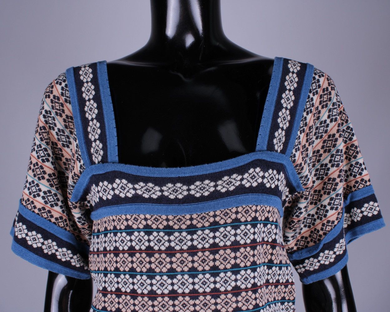 Designer × Marc Jacobs × Marc by Marc Jacobs Marc by Marc Jacobs Distressed Multicolor Top Blusa Size S / US 4 / IT 40 - 3 Thumbnail