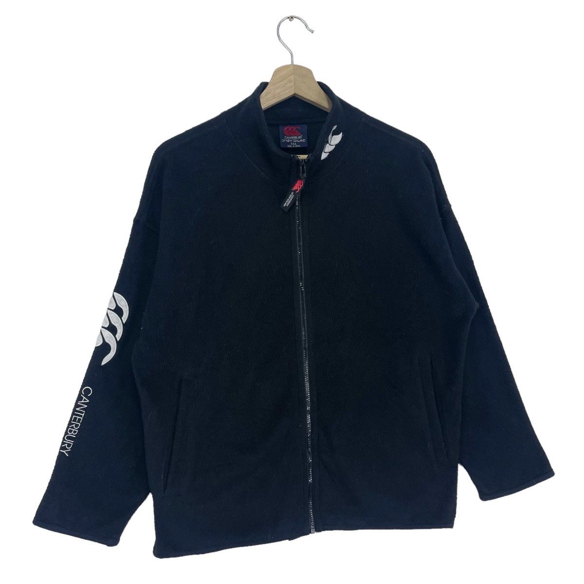 Canterbury of New Zealand × Vintage Vintage Canterbury Fleece Jacket Size US M / EU 48-50 / 2 - 3 Thumbnail