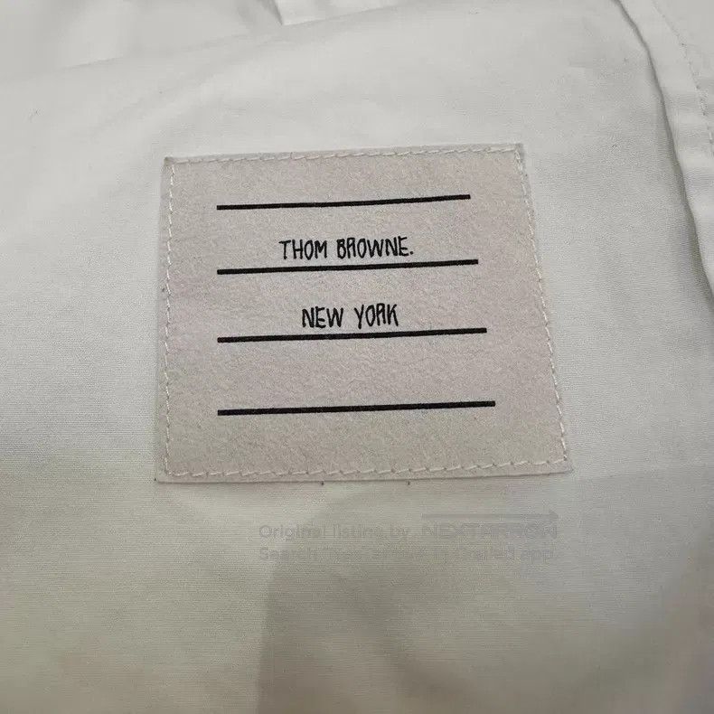 Thom Browne Thom Browne Classic Shirt in White Oxford Cloth Size XS / US 0-2 / IT 36-38 - 7 Thumbnail