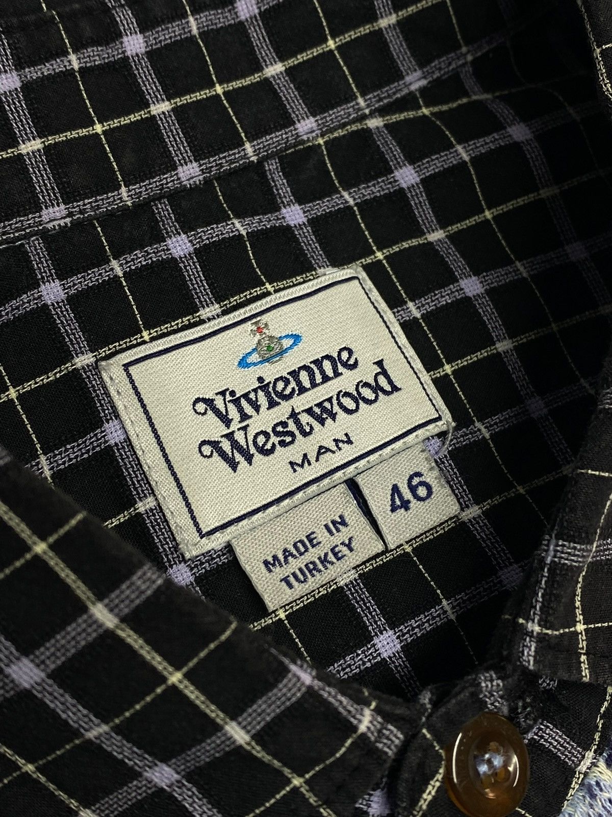 Vivienne Westwood 🔥 VIVIENNE WESTWOOD RUNWAY MIXED PATTERN GOTH PUNK SHIRT 🔥 Size US S / EU 44-46 / 1 - 6 Thumbnail