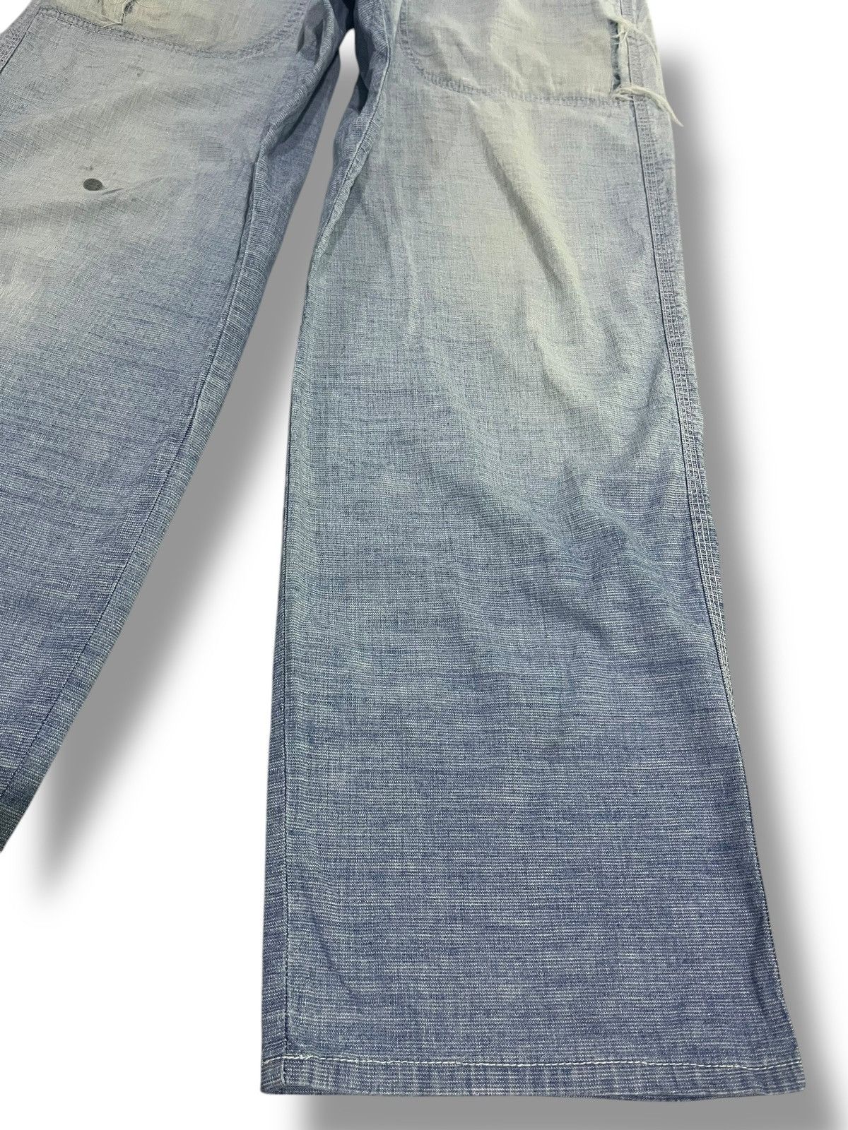If Six Was Nine × Japanese Brand × Le Grande Bleu (L.G.B.) JAPANESE BRAND KISSMARK WASHED BLUE PANT Size US 32 / EU 48 - 4 Thumbnail