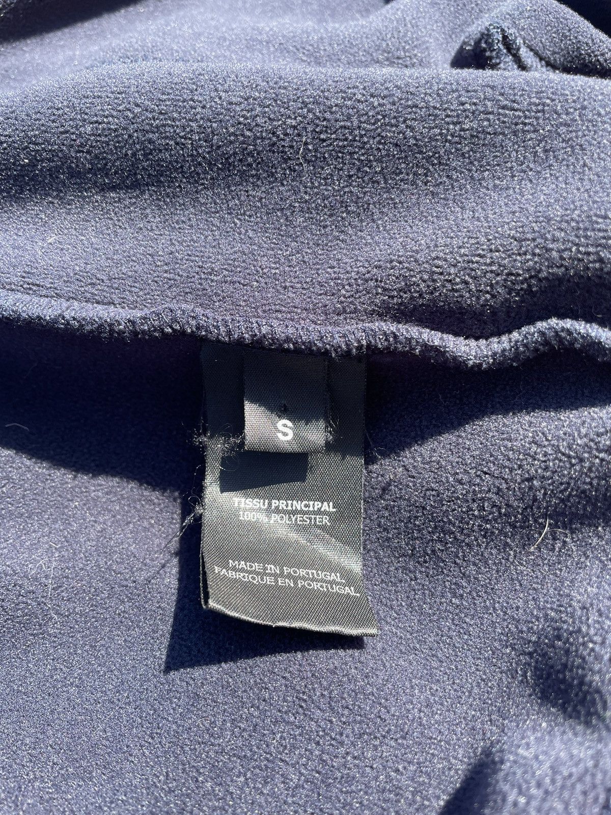 Vetements SS19 Vetements Navy Fleece Gimp Mask Zip Up Bullet Hoodie Size US S / EU 44-46 / 1 - 5 Thumbnail