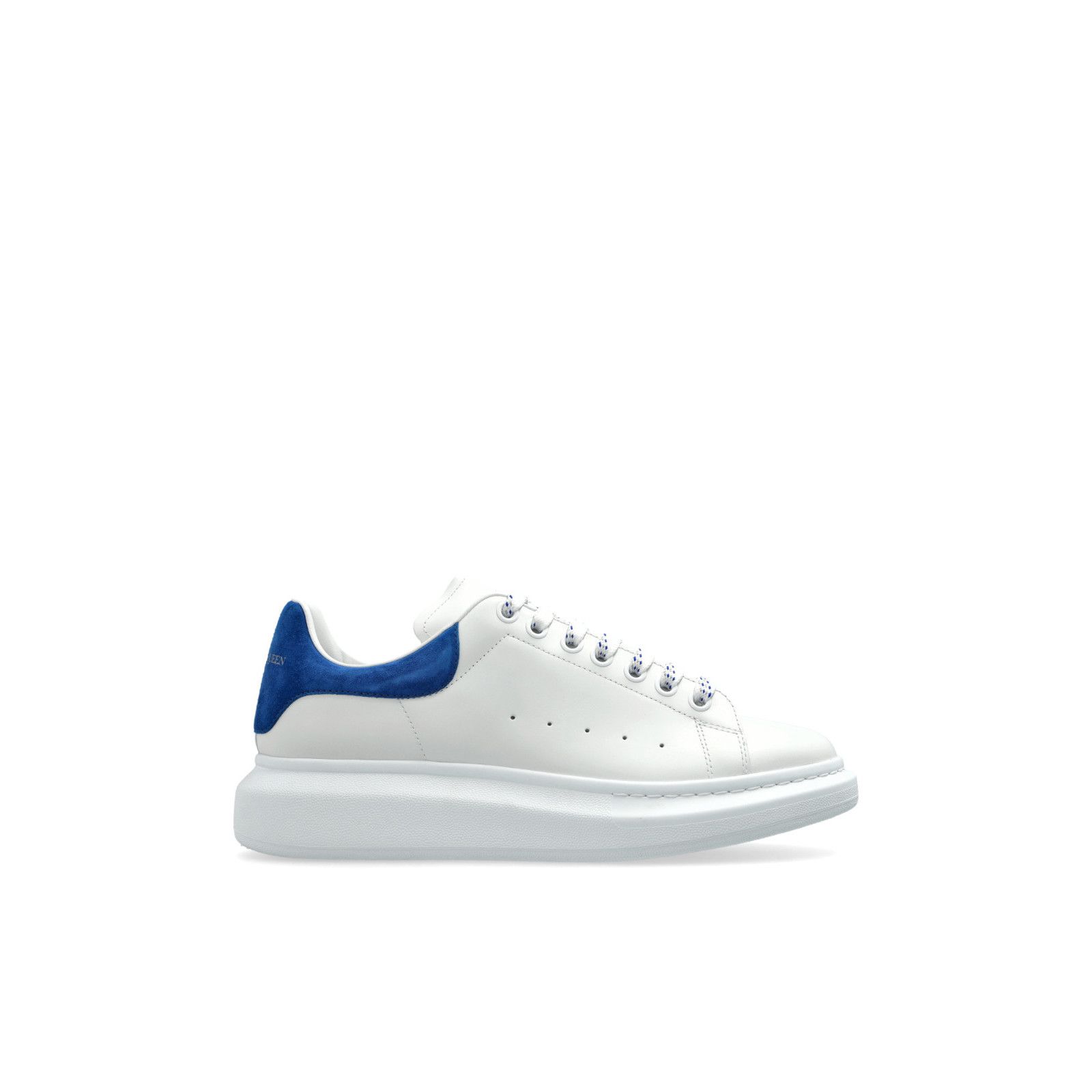 Alexander McQueen ALEXANDER MCQUEEN Men's Oversized White/Navy Sneakers New & Size US 8 / EU 41 - 1 Thumbnail