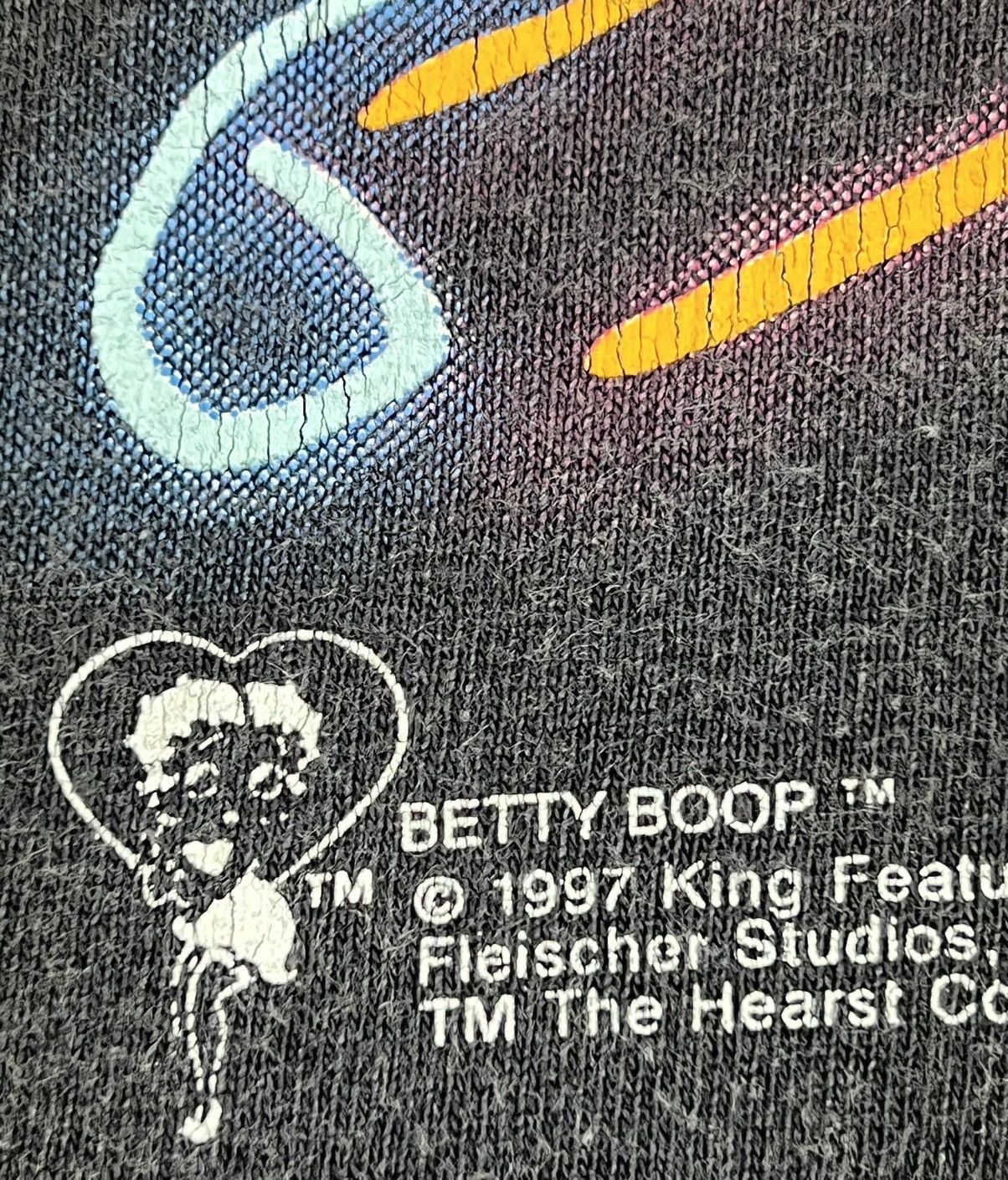 Cartoon Network × Vintage 90s VINTAGE BETTY BOOP TEE Size US L / EU 52-54 / 3 - 3 Thumbnail