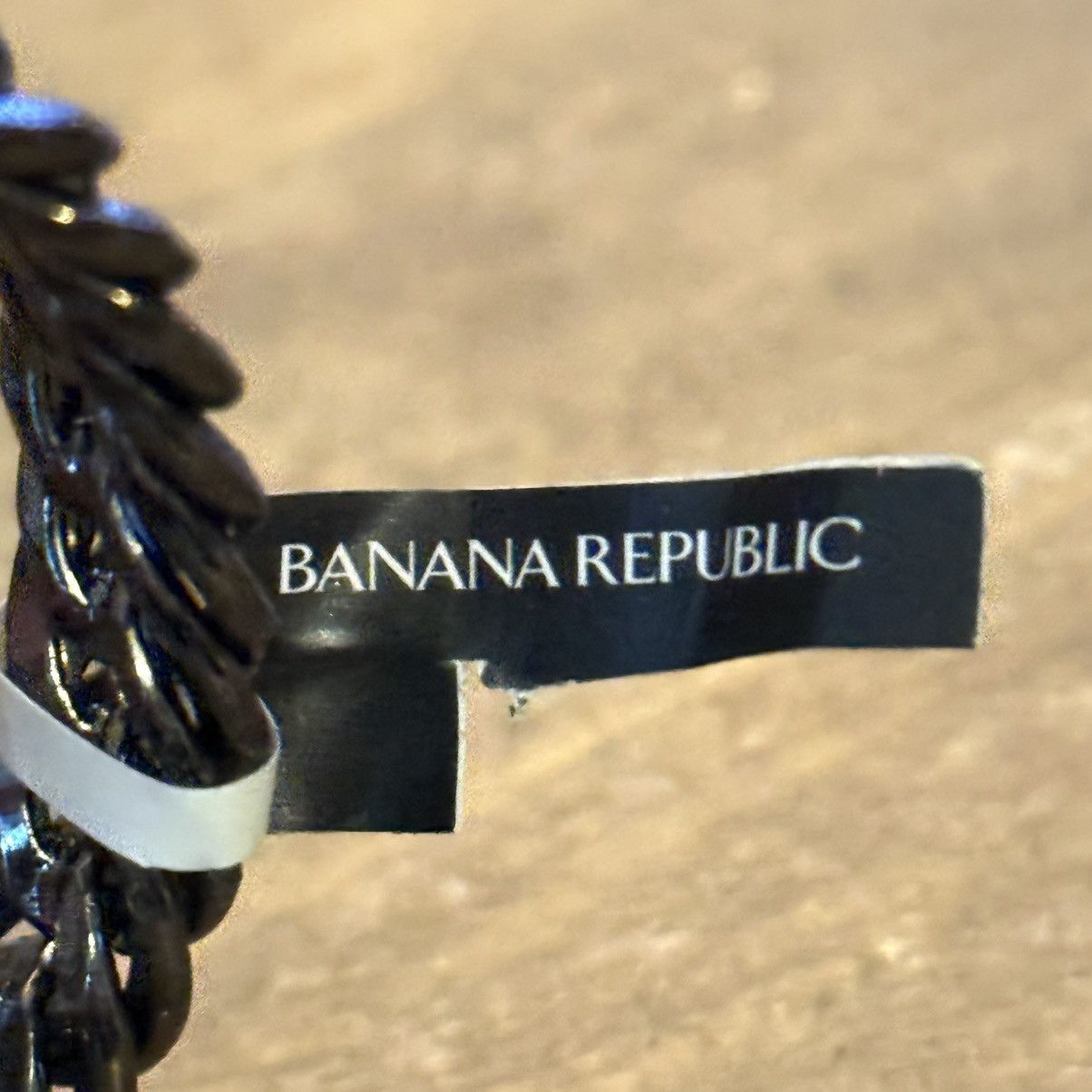 Banana Republic Banana Republic gunmetal cut link chain bangle bracelet Size ONE SIZE - 4 Thumbnail
