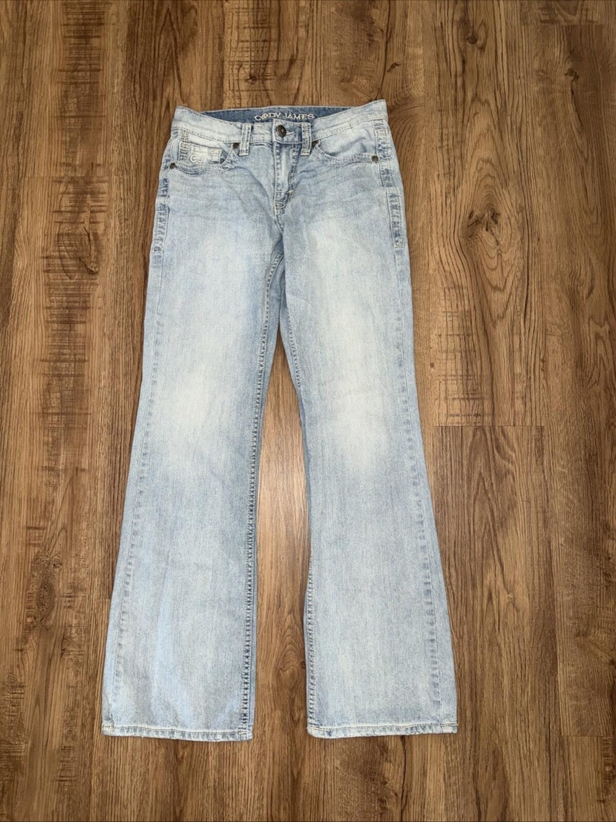 Cody James Cody James Slim Fit Straight Stretch Boot Cut Jeans RN138823 Size US 29 - 2 Thumbnail