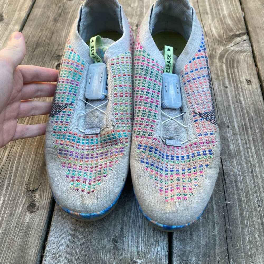 Nike Nike Air Vapormax 2020 Pure Platinum Self Lace Shoes Size 1 Size US 12 / EU 45 - 5 Thumbnail